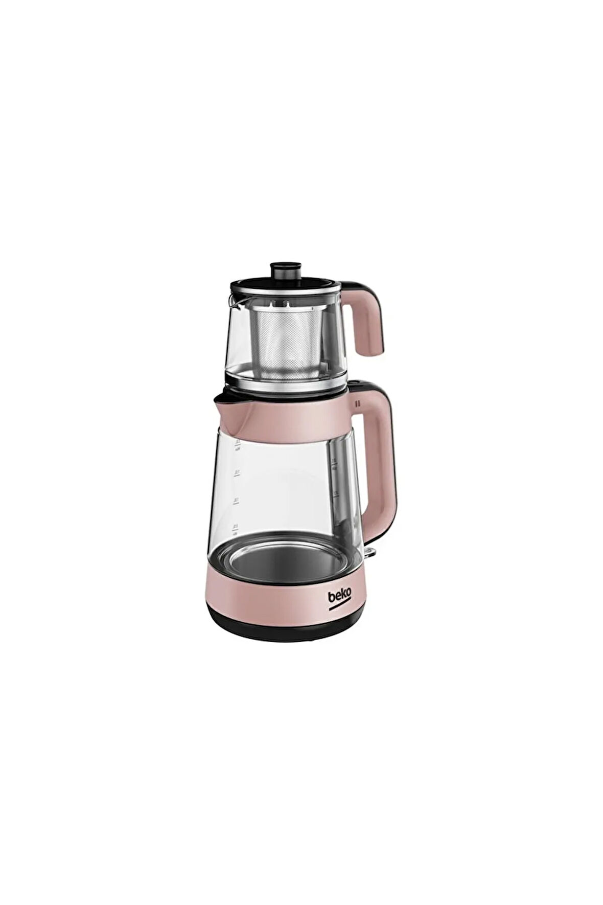 1900 w Cam Demlikli Rose Çay Makinesi