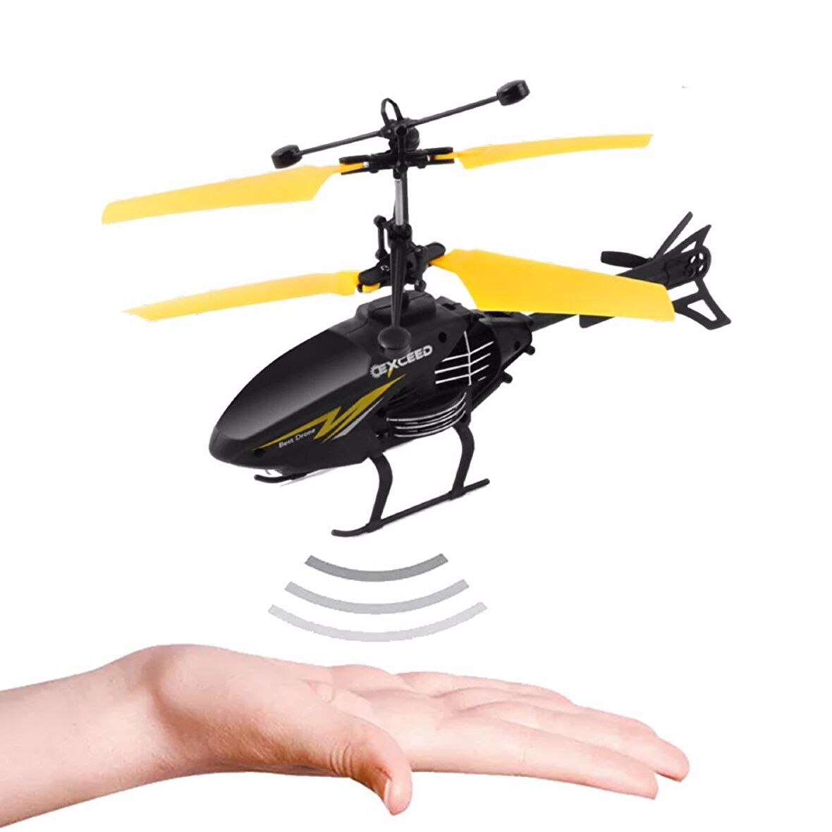 El Sensörlü Kumandalı Uçan Helikopter Şarjlı Mini Drone