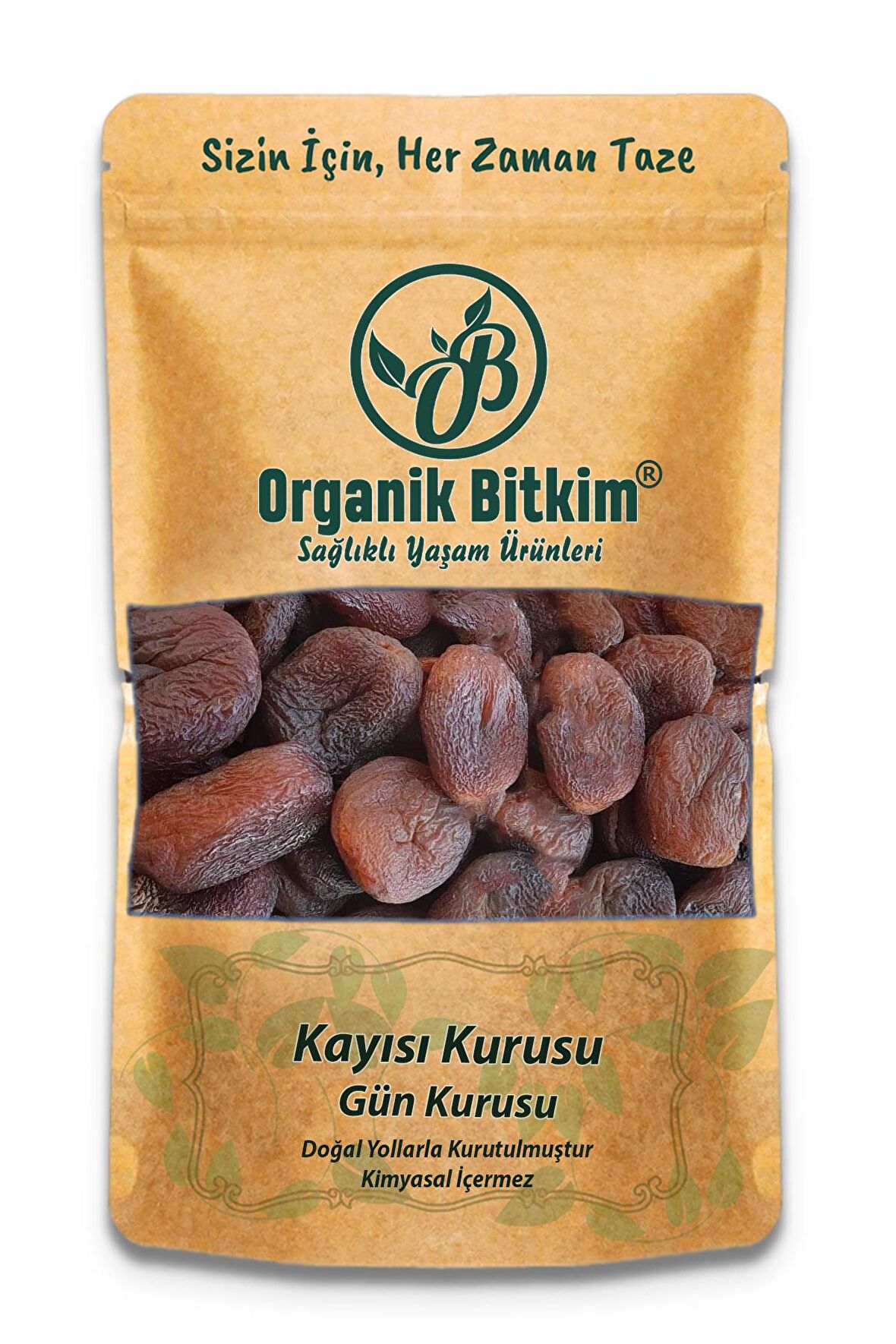 Gün Kurusu Kayısı (Kükürtsüz) 500 gr