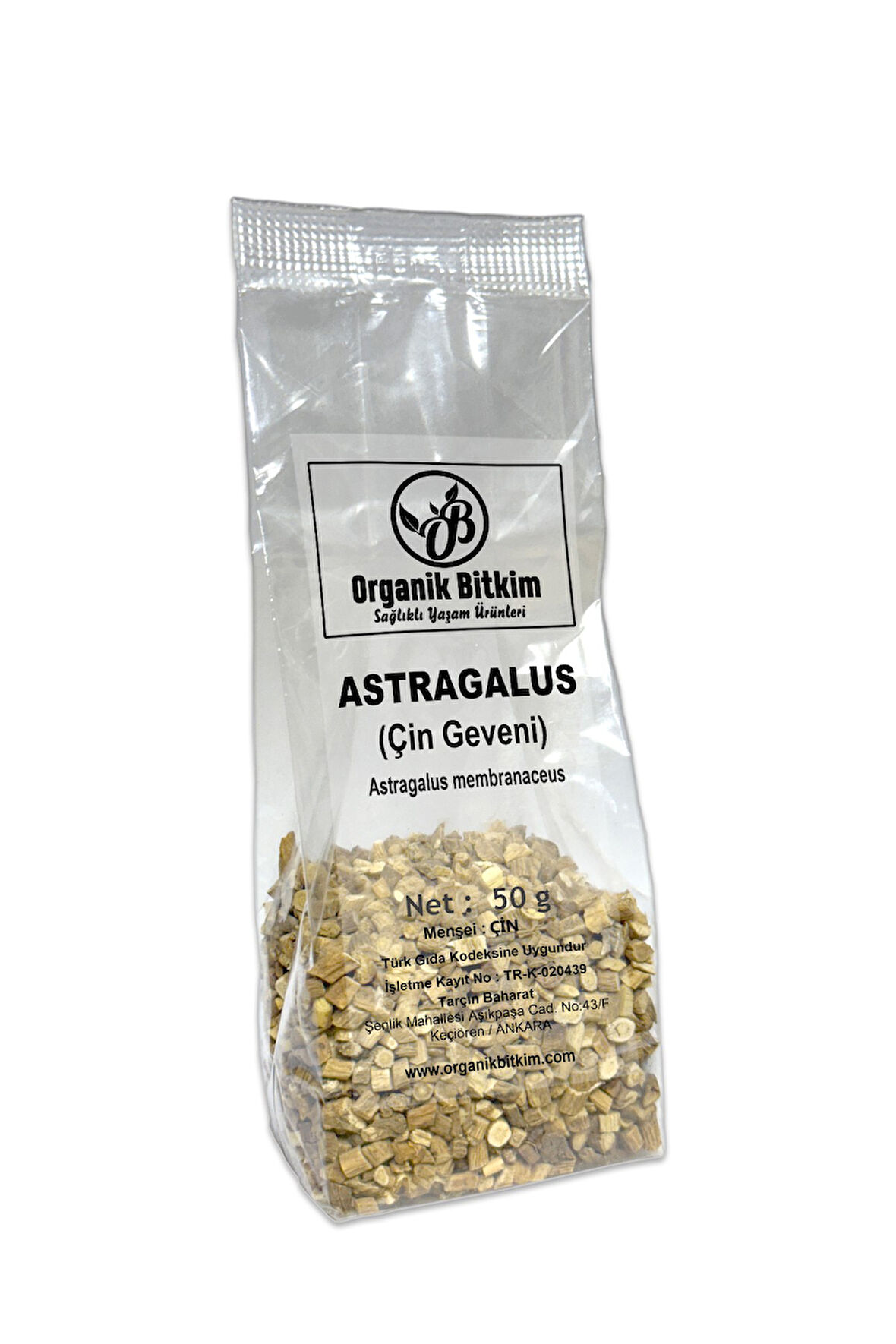 Organik Bitkim Astragalus (Çin Geveni) 50 gr