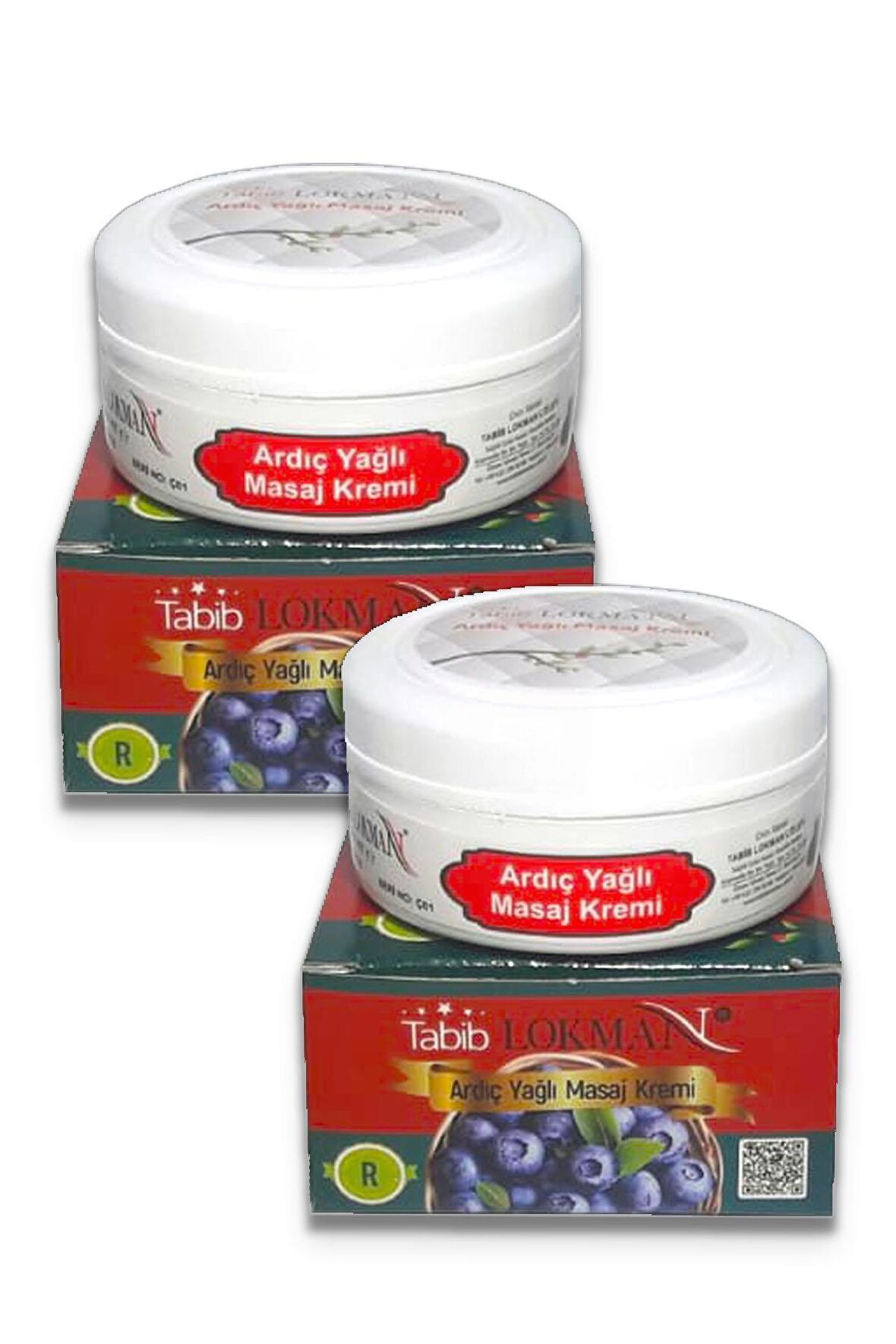 Tabib Lokman Ardıç Yağı Özlü Bitkisel Masaj Kremi 2 x 65 gr