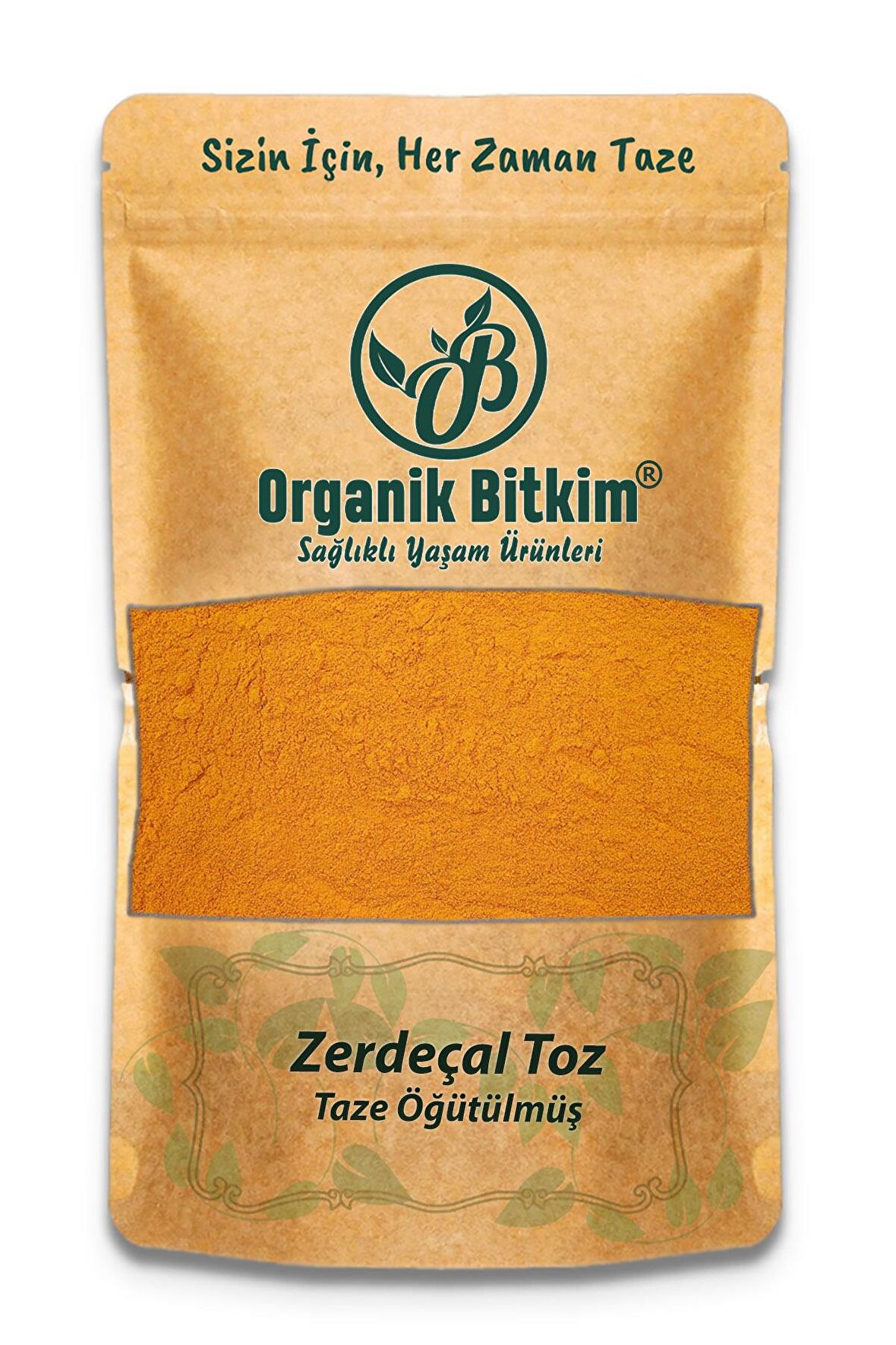 Zerdeçal Toz (Öğütülmüş) 1000 gr