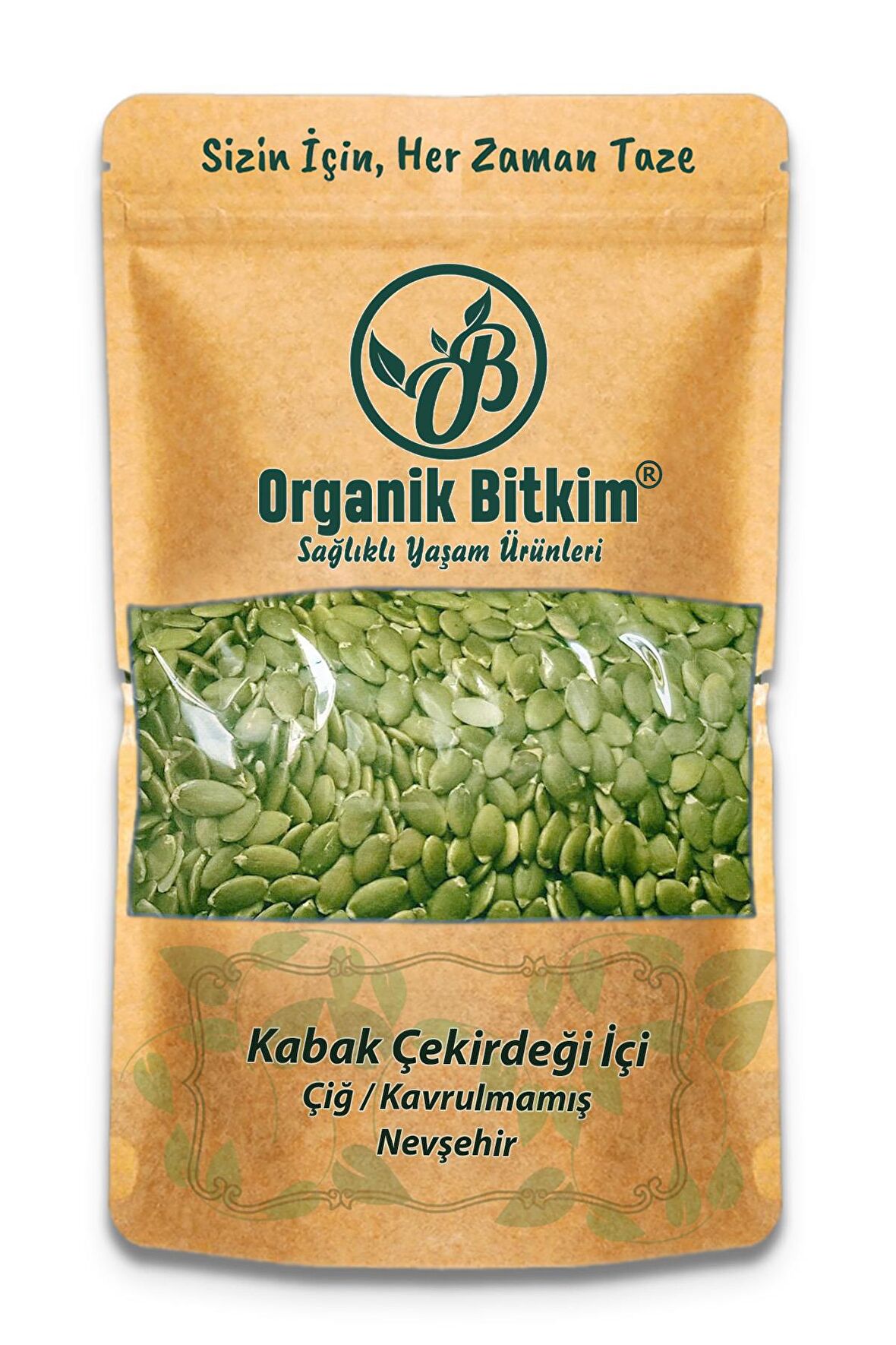 Çiğ Tuzlu Kabak Çekirdeği İçi 150 gr