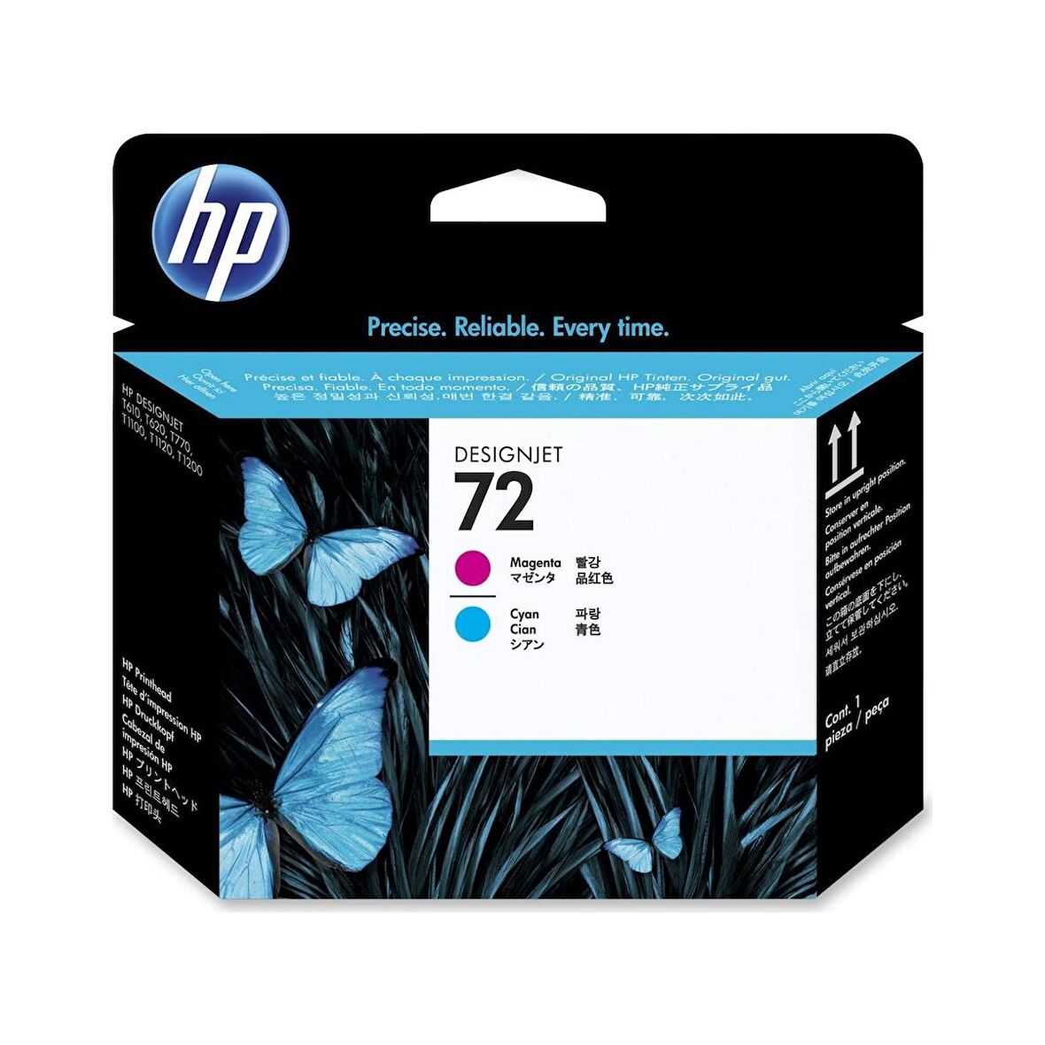 Hp 72-C9383A Kırmızı Ve Mavi Baskı Kafası