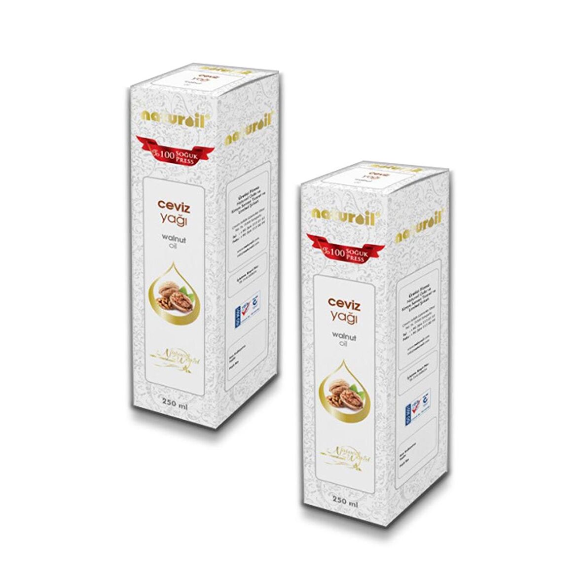 Naturoil Ceviz Yağı 250 ml x 2 Adet