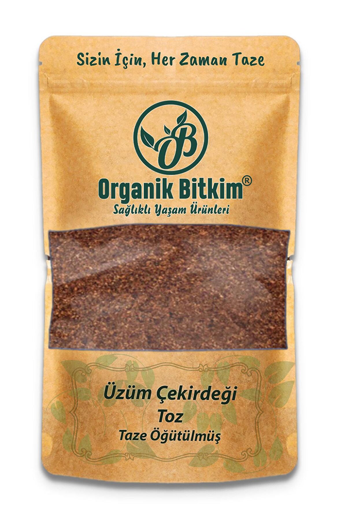 Toz Üzüm Çekirdeği (Öğütülmüş) 500 gr