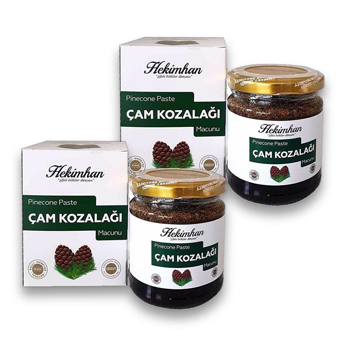 Hekimhan Çam Kozalağı Karışımı 240 gr x 2 Adet