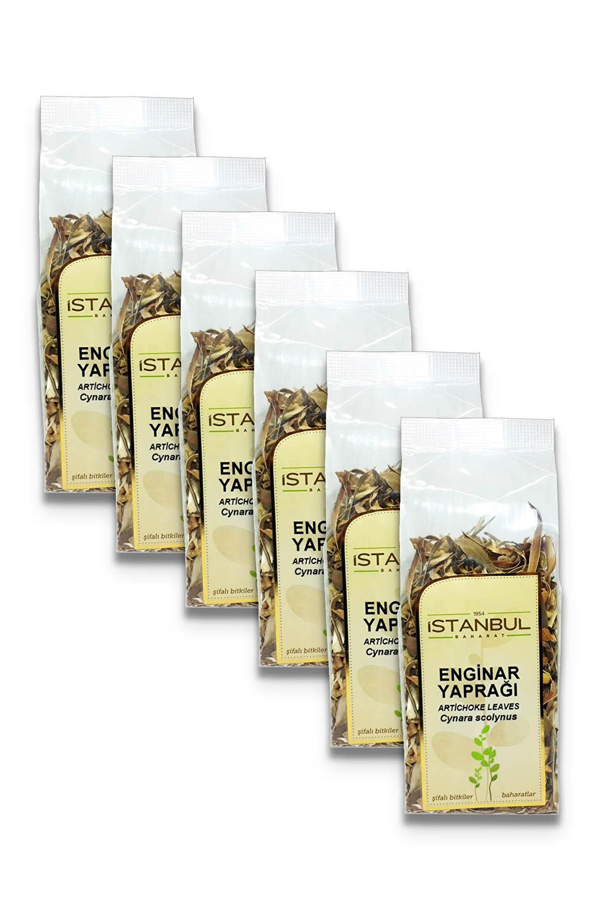 Enginar Yaprağı 40 gr x 6 Adet