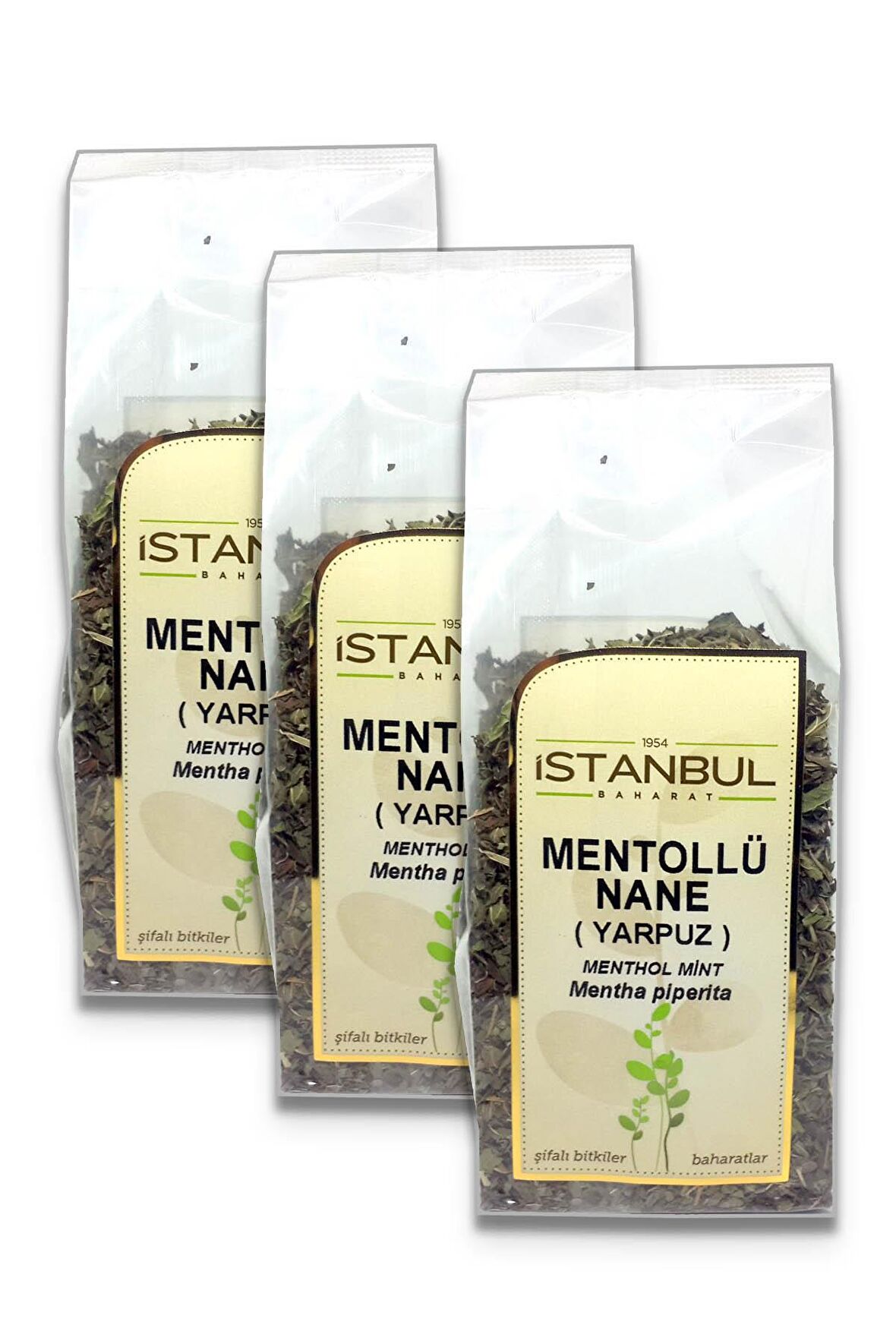 Mentollü Nane (Yarpuz) 40 gr x 3 Adet