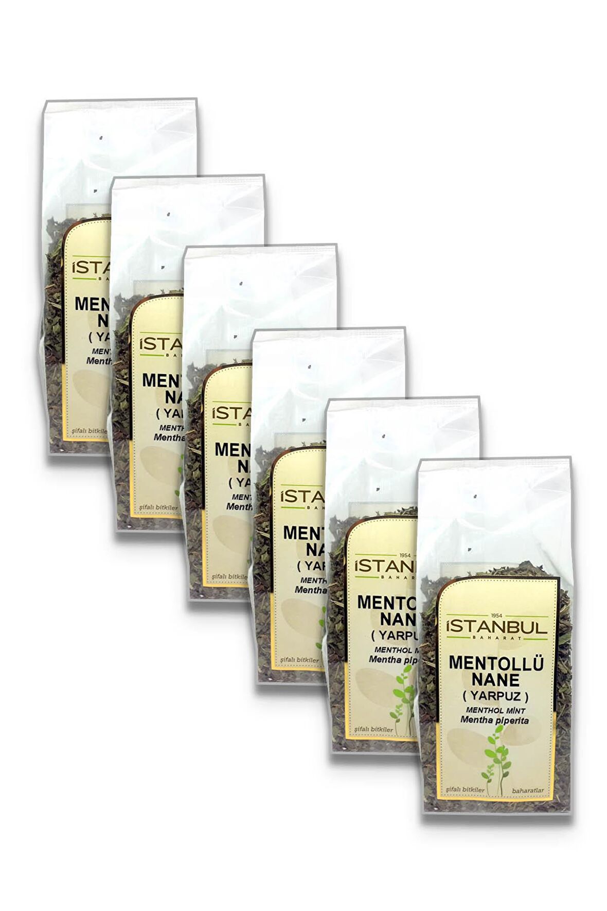 Mentollü Nane (Yarpuz) 40 gr x 6 Adet