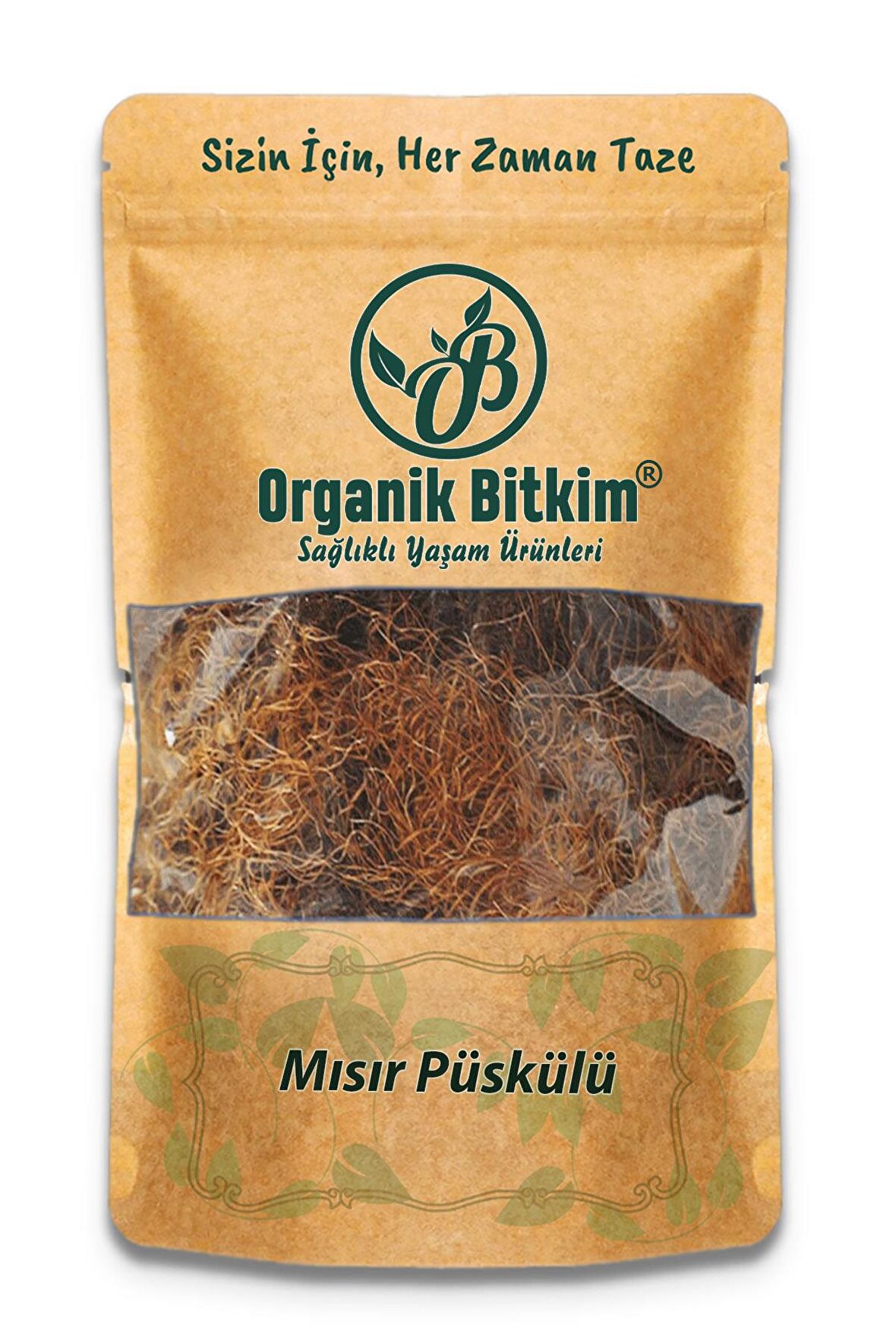 Organik Bitkim Mısır Püskülü 1000 gr