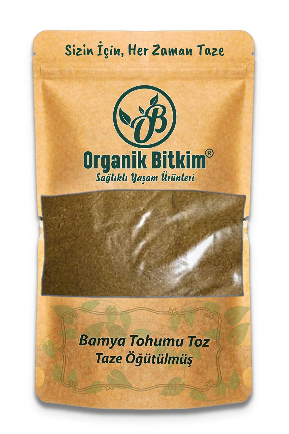 Toz Bamya Tohumu (Öğütülmüş) 500 gr