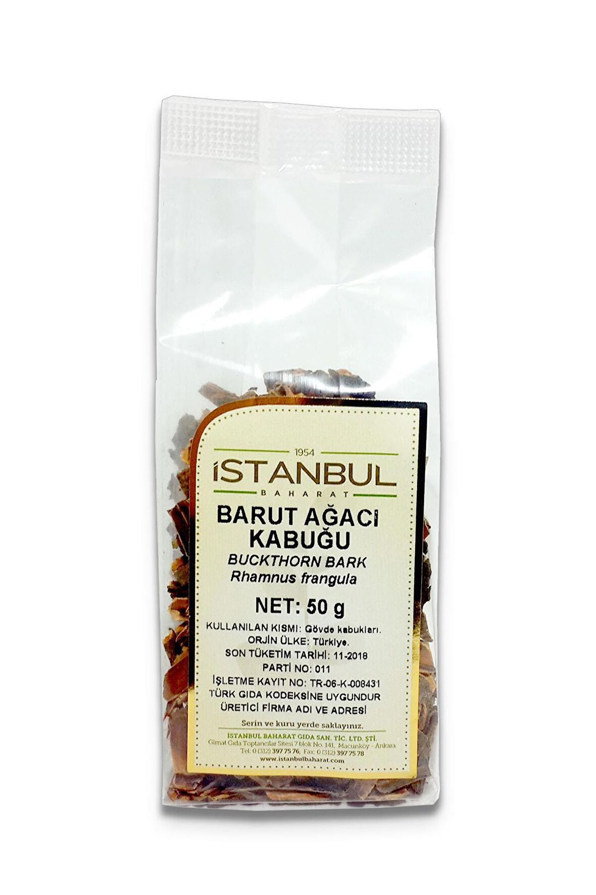 Barut Ağacı Kabuğu 50 gr