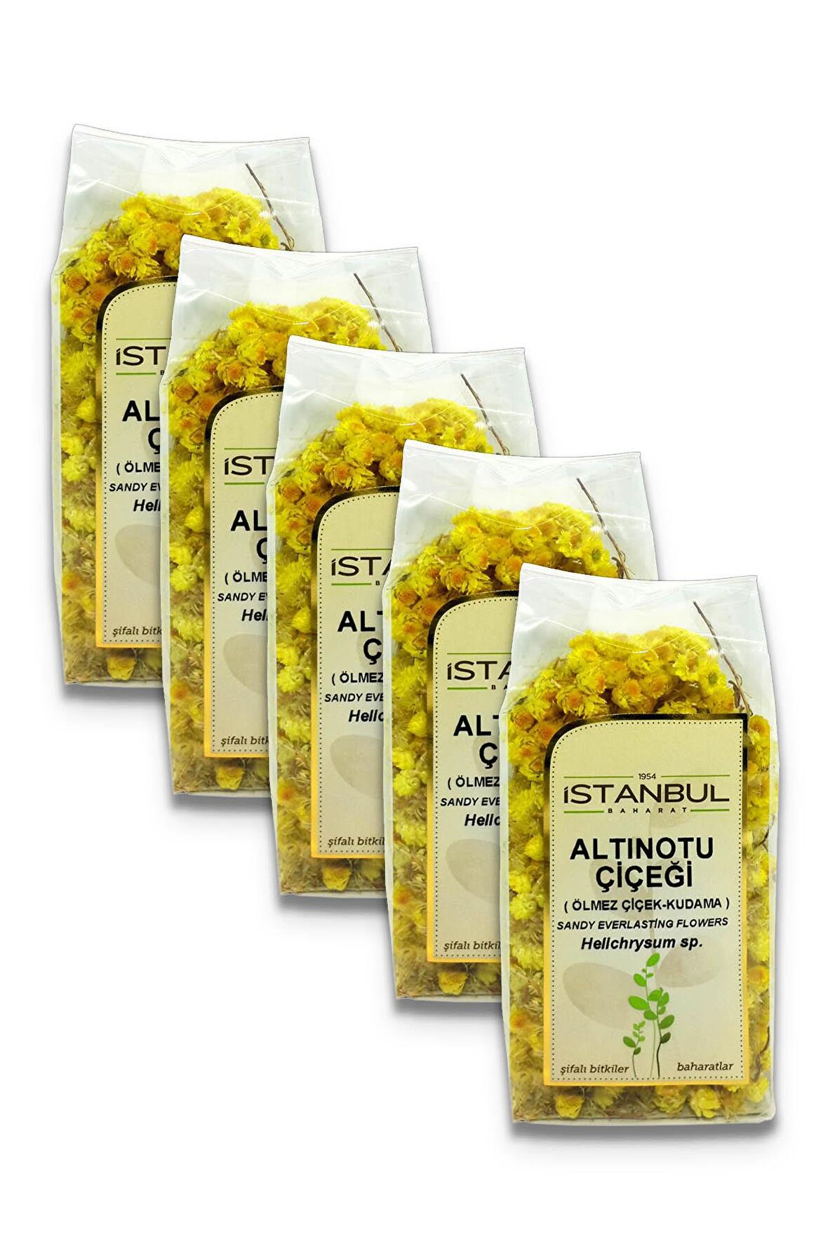 Altınotu Çiçeği (Ölmez Çiçek-Kudama) 5x20 gr