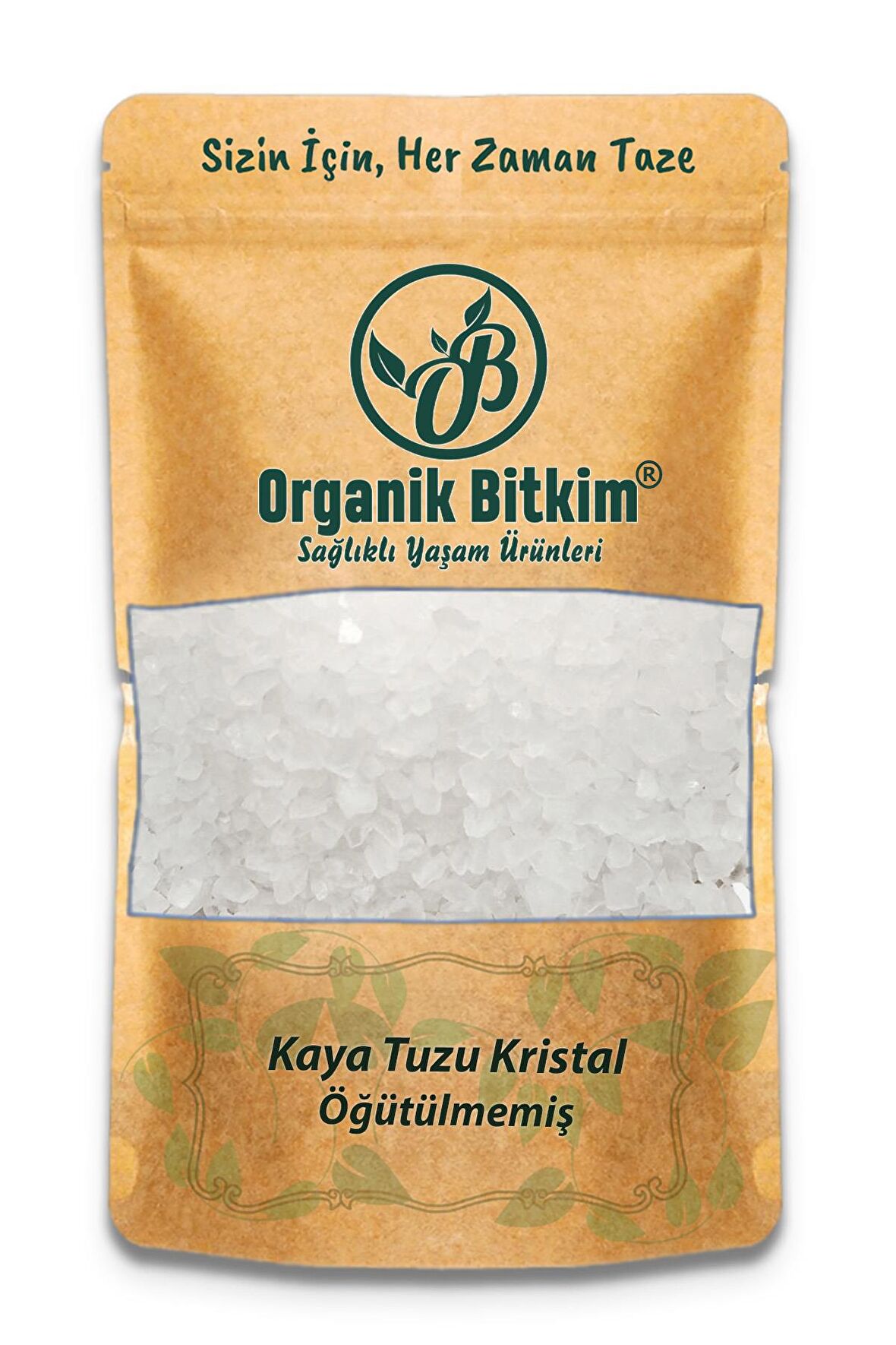 Kaya Tuzu Kristal Beyaz Öğütülmemiş 500 gr