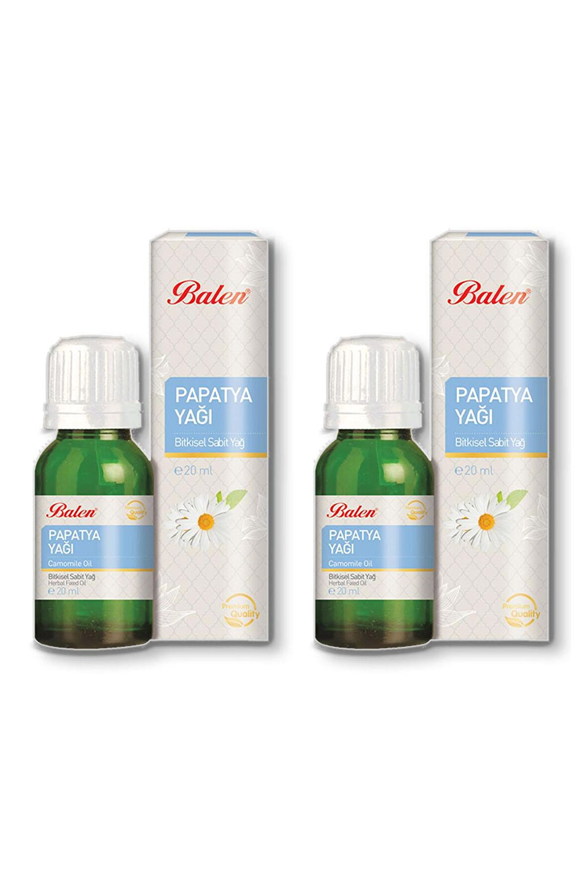 Balen Papatya Yağı (Maserasyon) 20 ml 2 Adet
