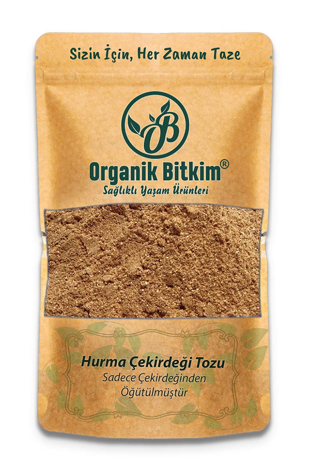 Hurma Çekirdeği Tozu (Öğütülmüş) 1000 gr