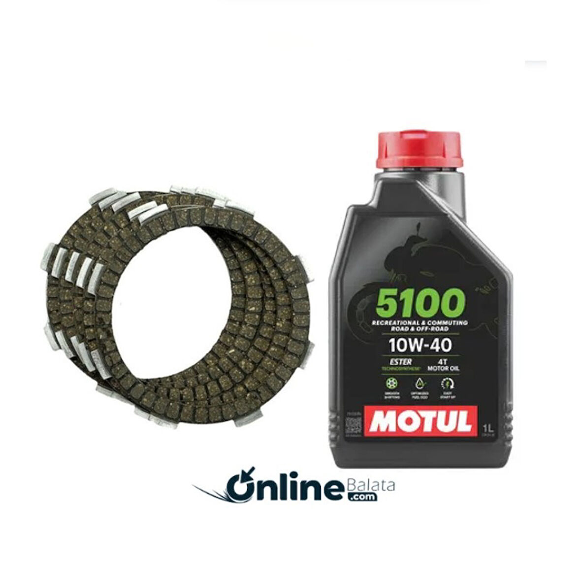 Mondial Kd 125 F  Debriyaj Balata Yağ Set Motul 5100 Obdb036