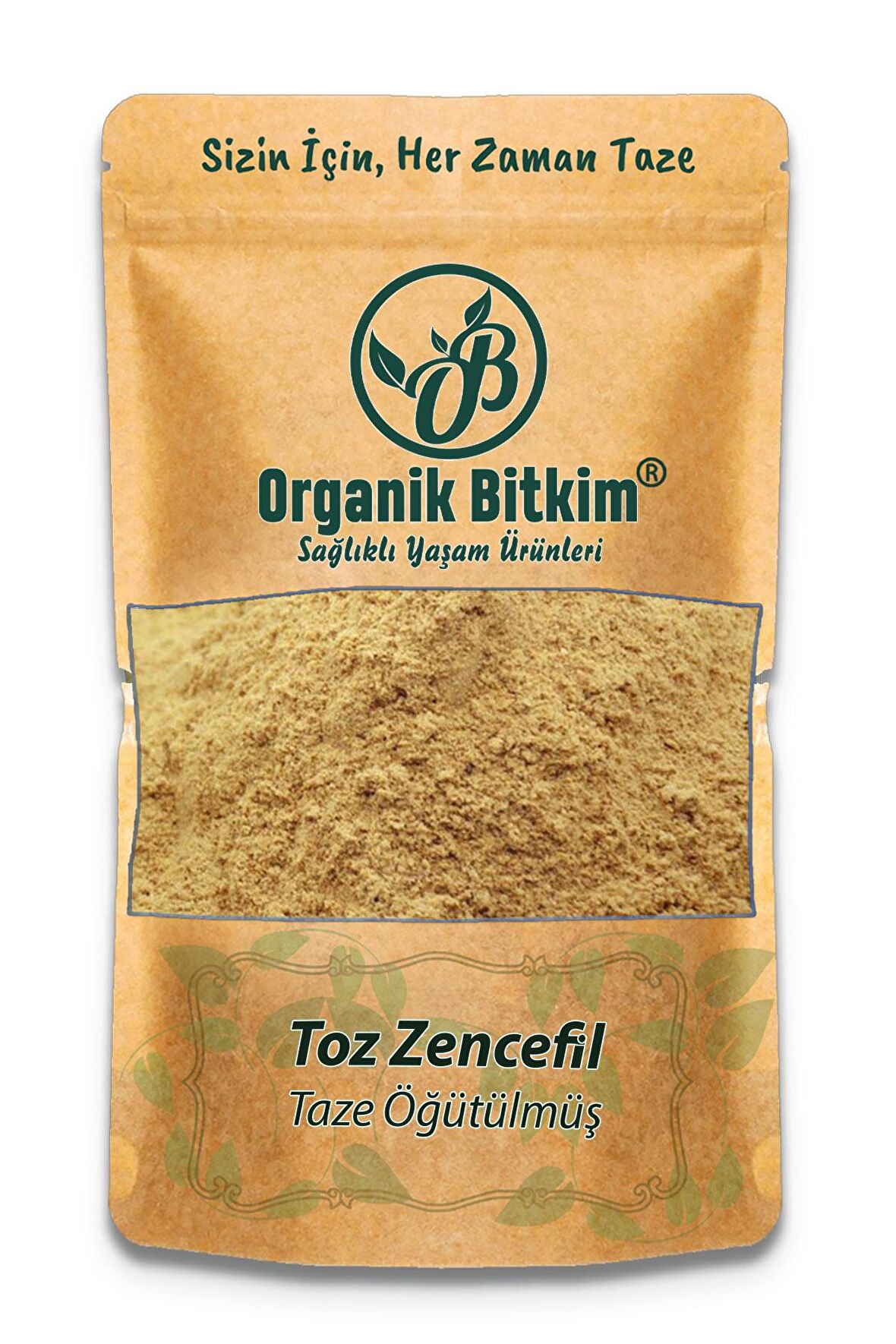 Zencefil Toz (Öğütülmüş) 250 gr