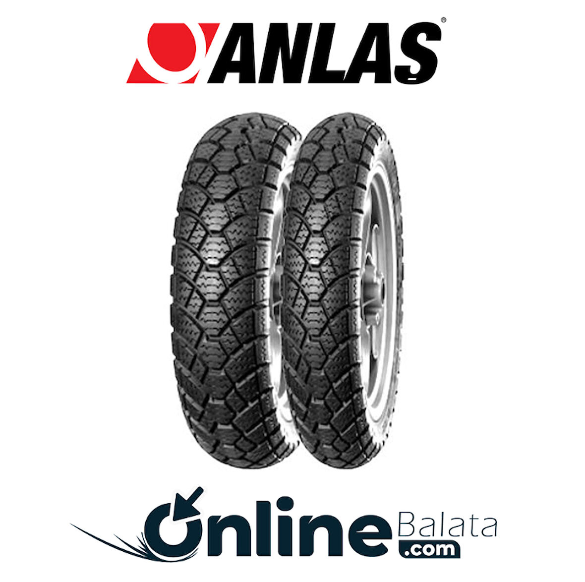 RKS Spontini 125 Ön Arka Lastik Takım Anlas SC 500 Winter Grip 2 2025 Üretim Made in Türkiye OB0069