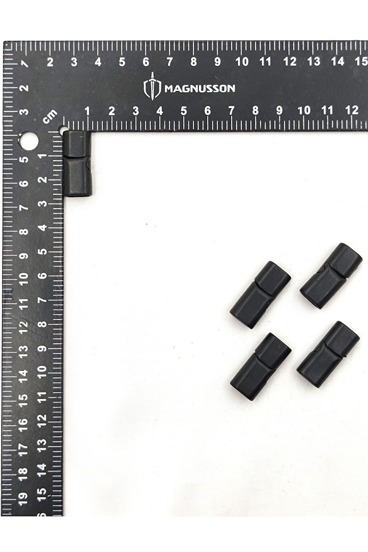6x12 MM DERİ BİLEKLİK KİLİTİ OVAL MIKNATISLI KİLİT (10 ADET)