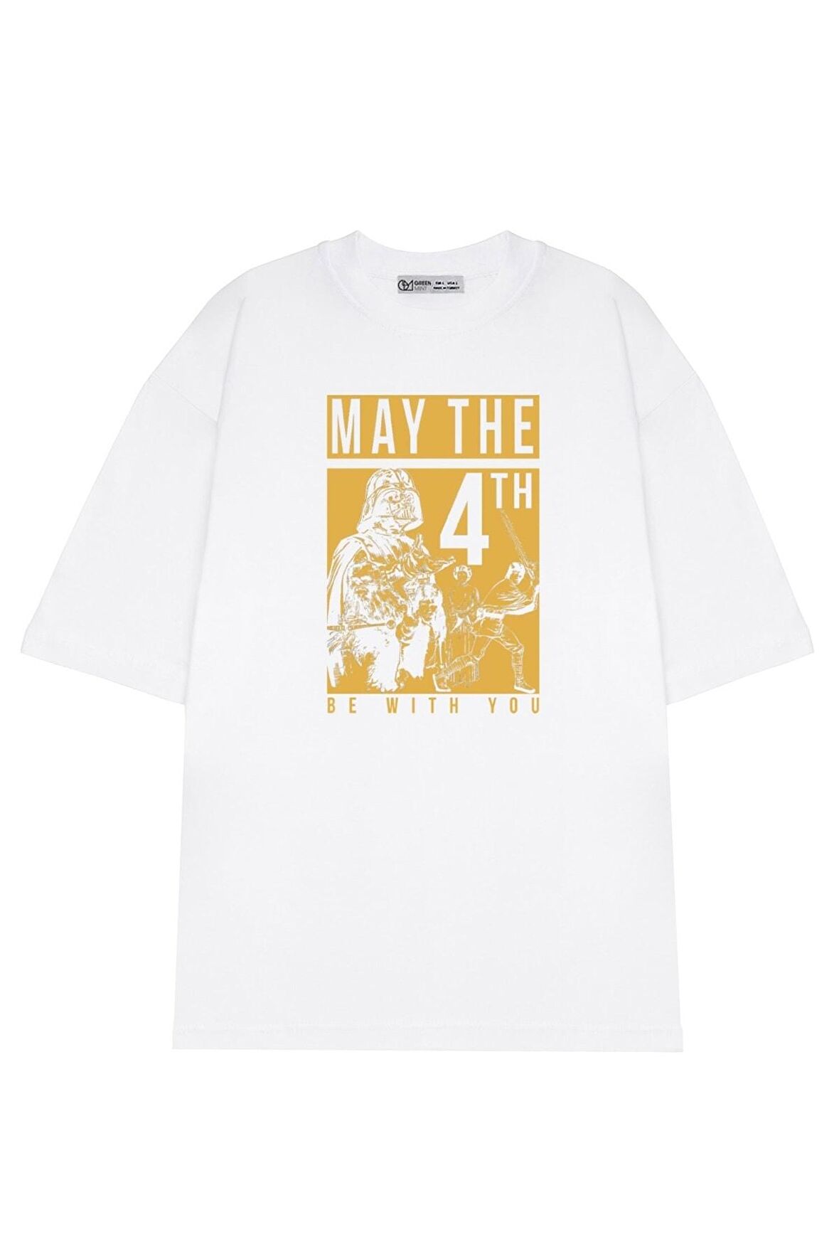 Unisex Oversize T-shirt May The Fourth Character Box