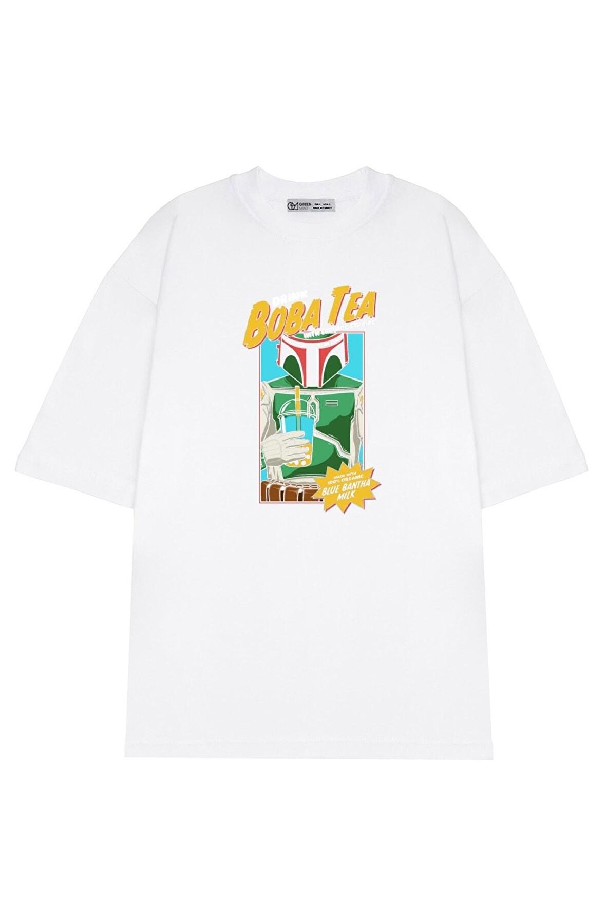 Unisex Oversize T-shirt Star Wars Drink Boba Tea