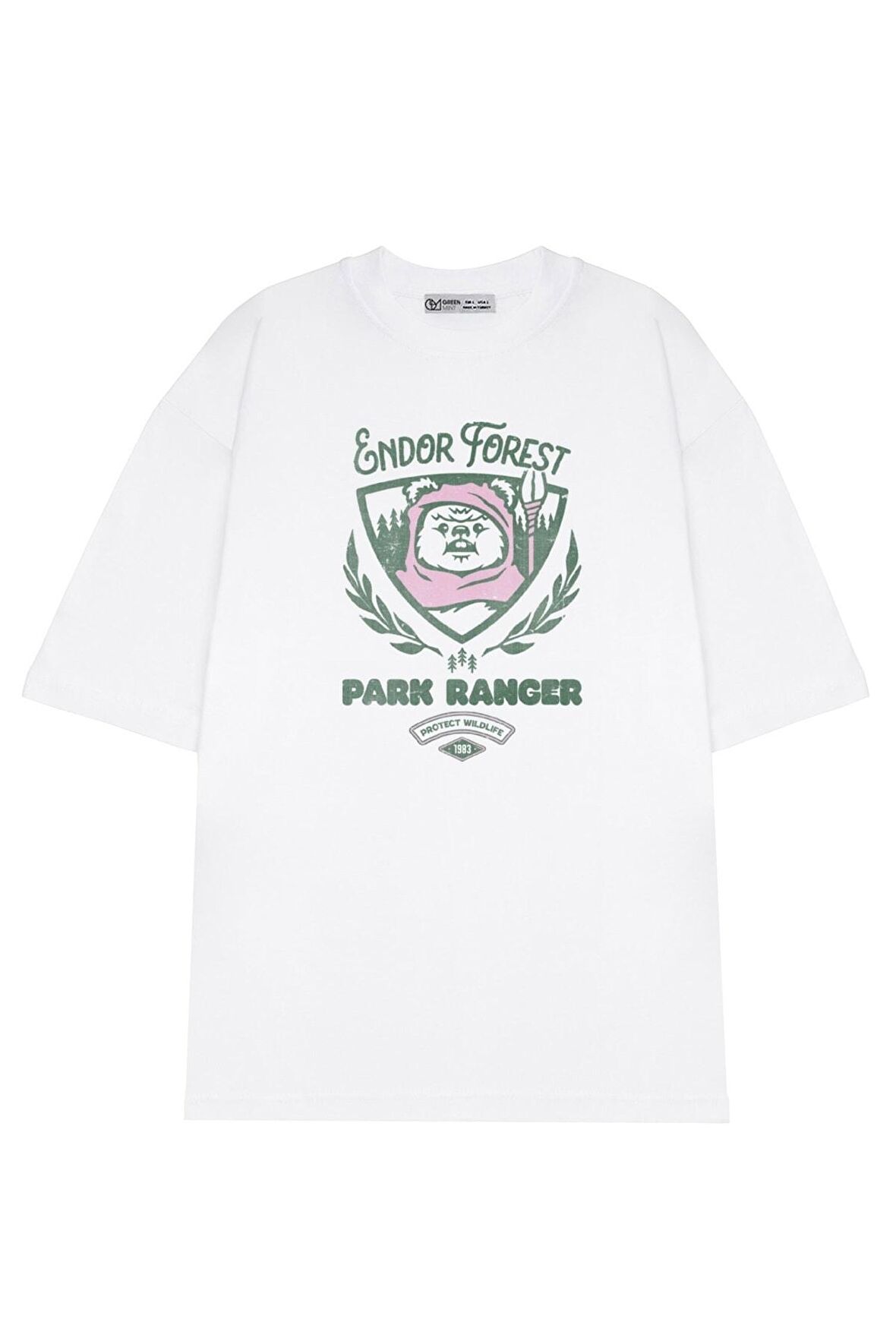Unisex Oversize T-shirt Star Wars Endor Park Ranger