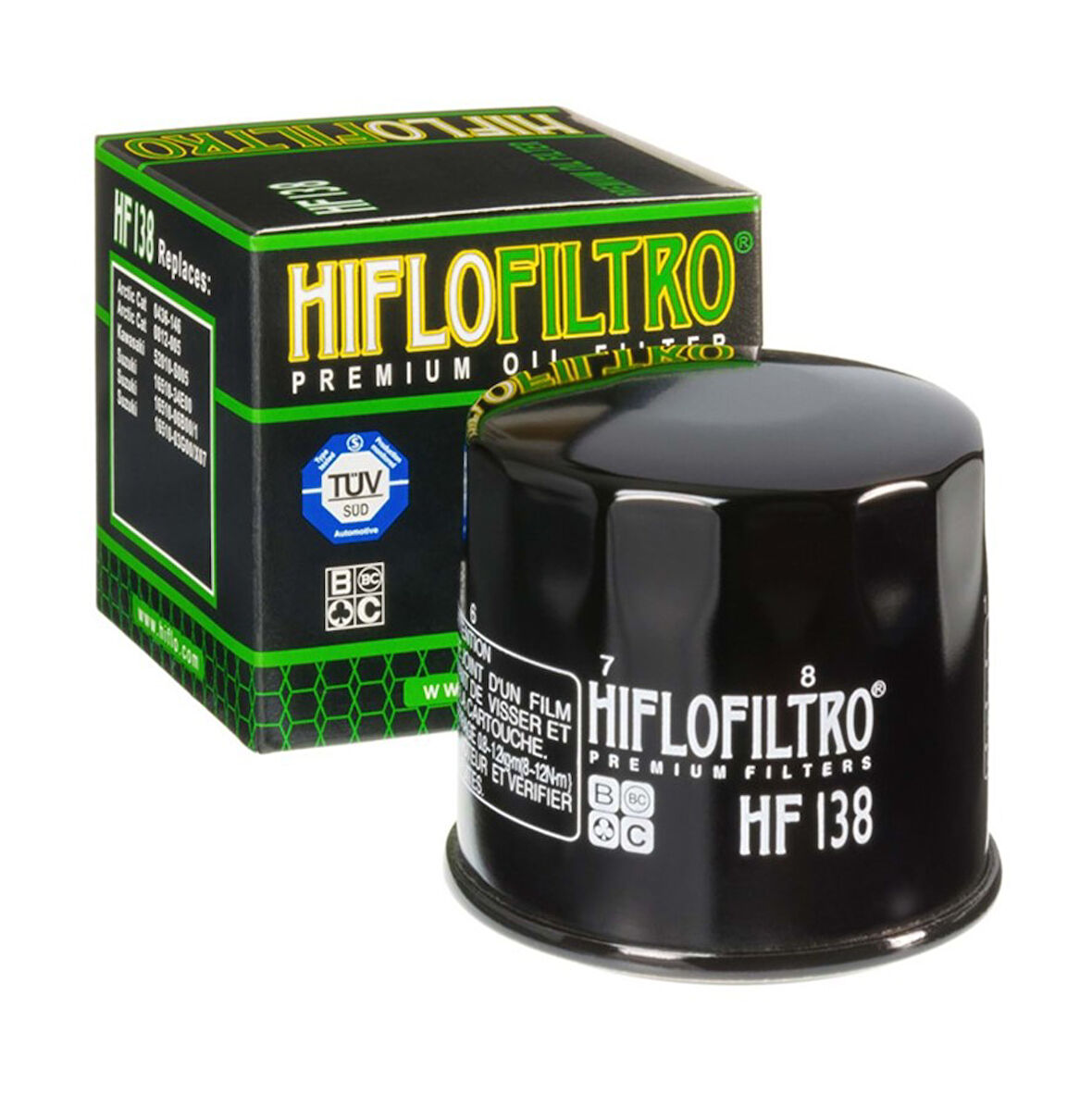 Hiflo HF138 Yağ Filtre OBHF