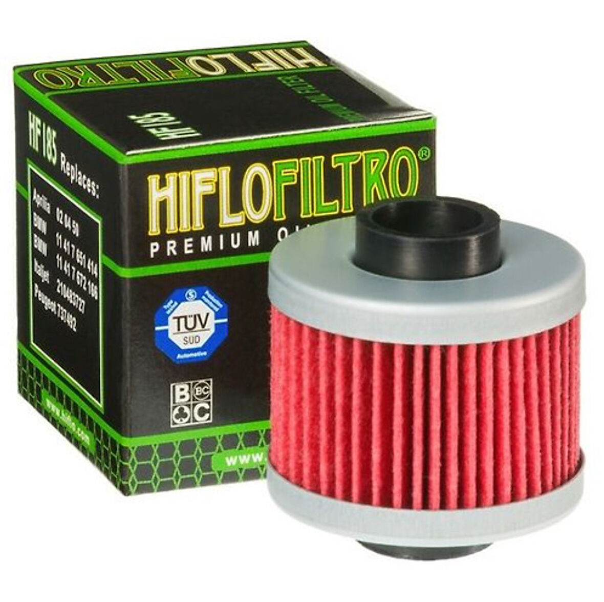 Hiflo HF185    Yağ Filtre  OBHF 