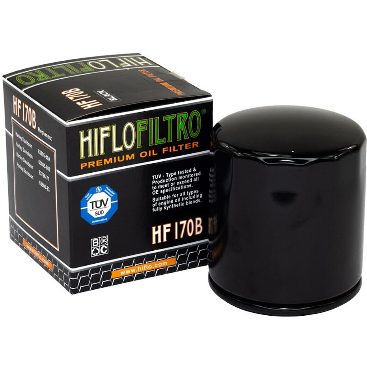 HARLEY D. LOW RIDER CUSTOM (FXLR) 1340 1990-1994  Yağ Filtre  OBHF 