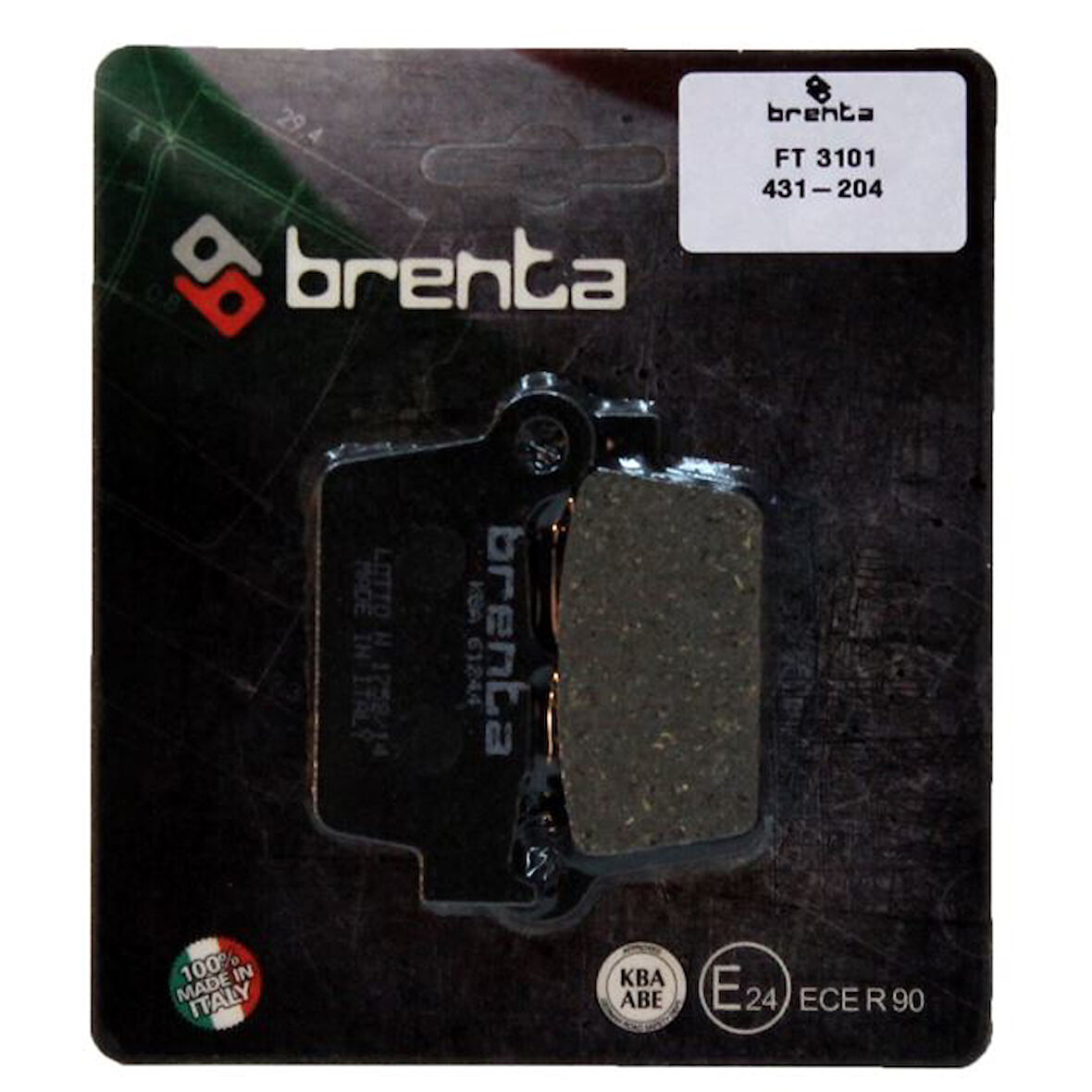 Beta URBAN 200 Brenta Arka Fren Balata