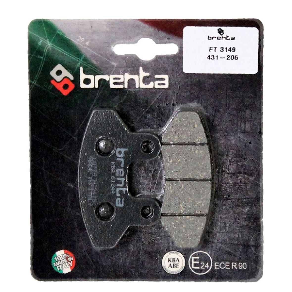 Sym JOYRIDE 125 Brenta Ön Fren Balata