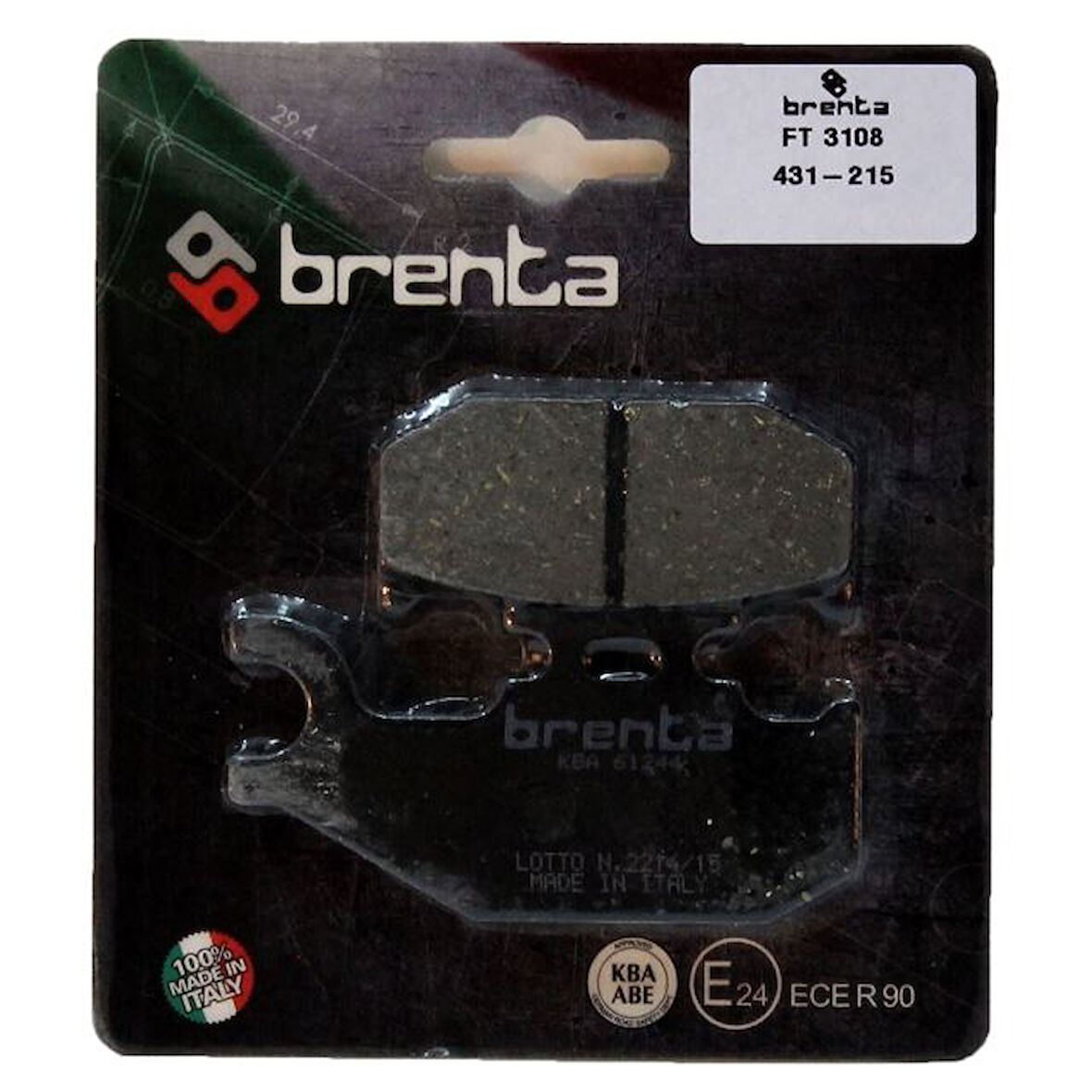 Suzuki UH 200 BURGMAN Brenta Arka Fren Balata