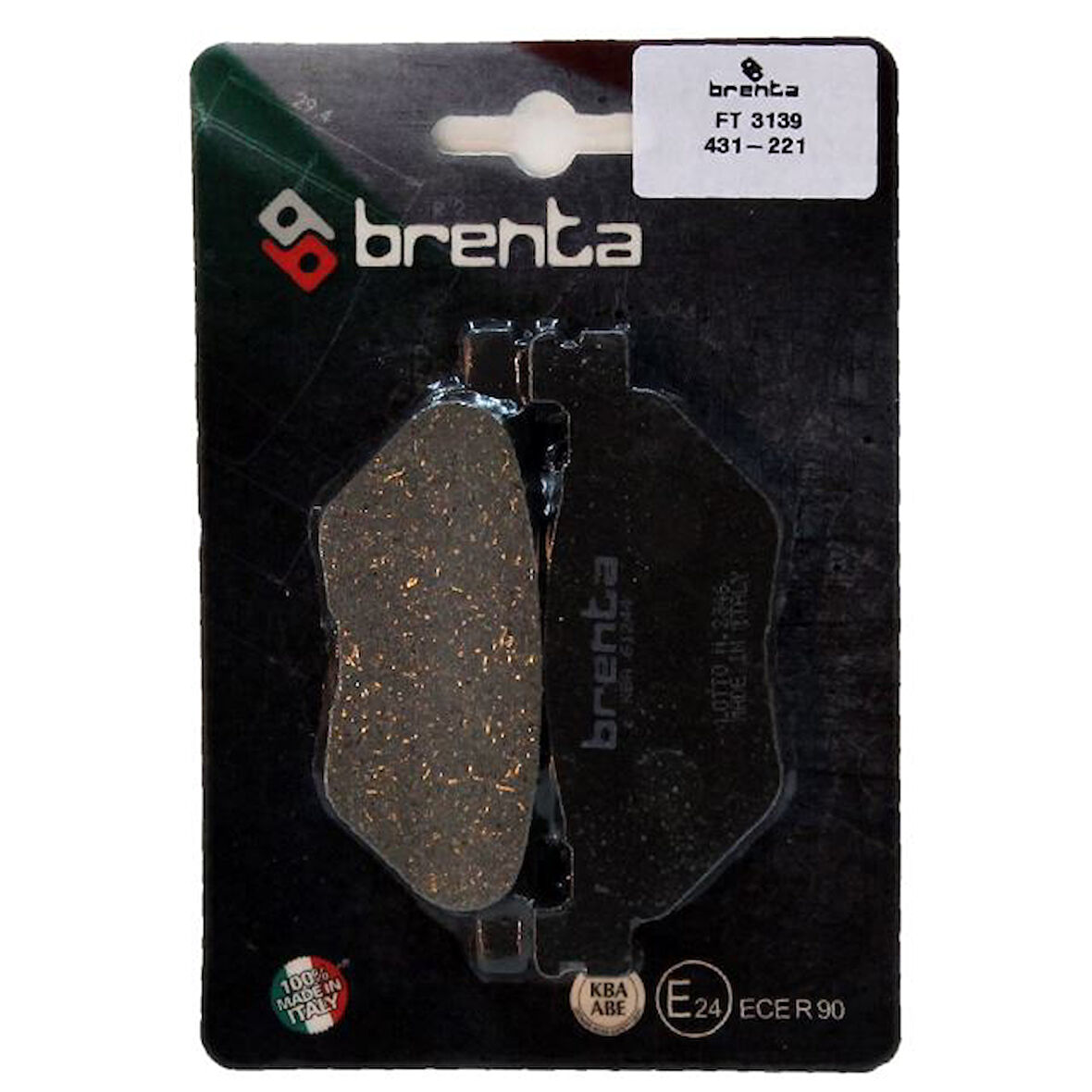 Yamaha XVS 1300 Brenta Arka Fren Balata