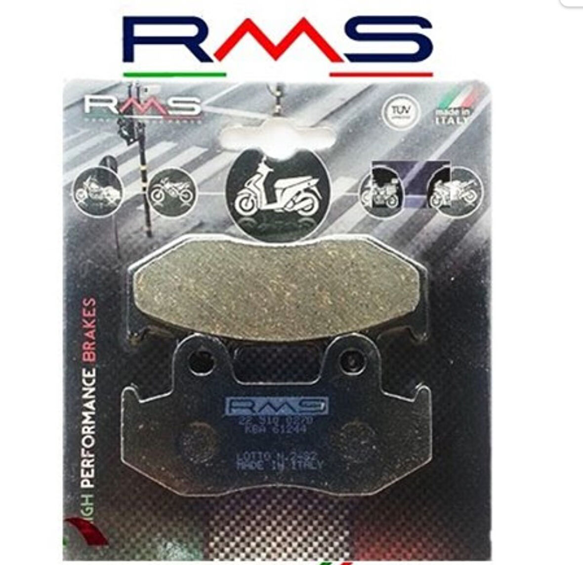 Rks Spontini 110 RMS Ön Fren Balata