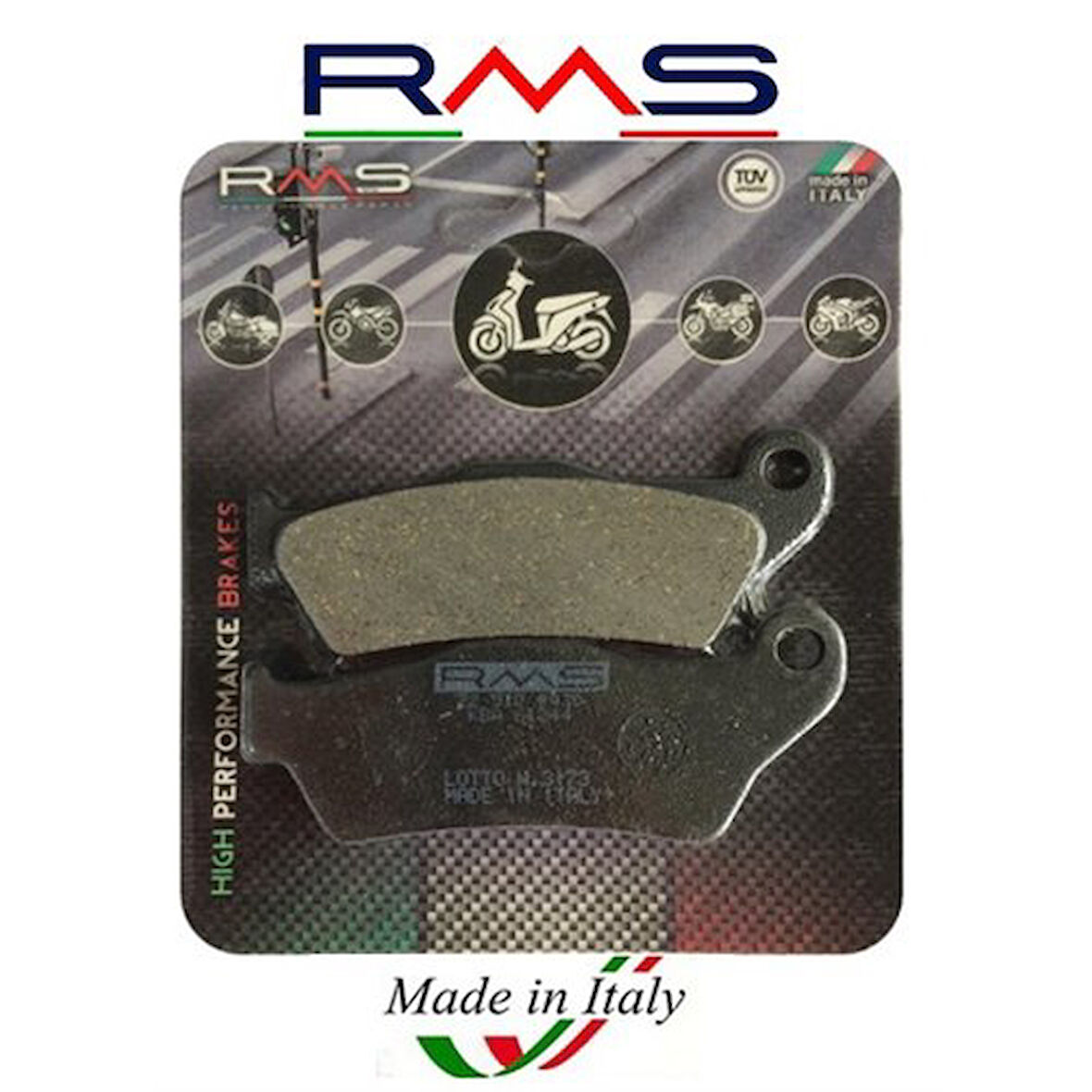 Yamaha Yzf R125 2013 Ve RMS Ön Fren Balatacesi RMS Ön Fren Balata