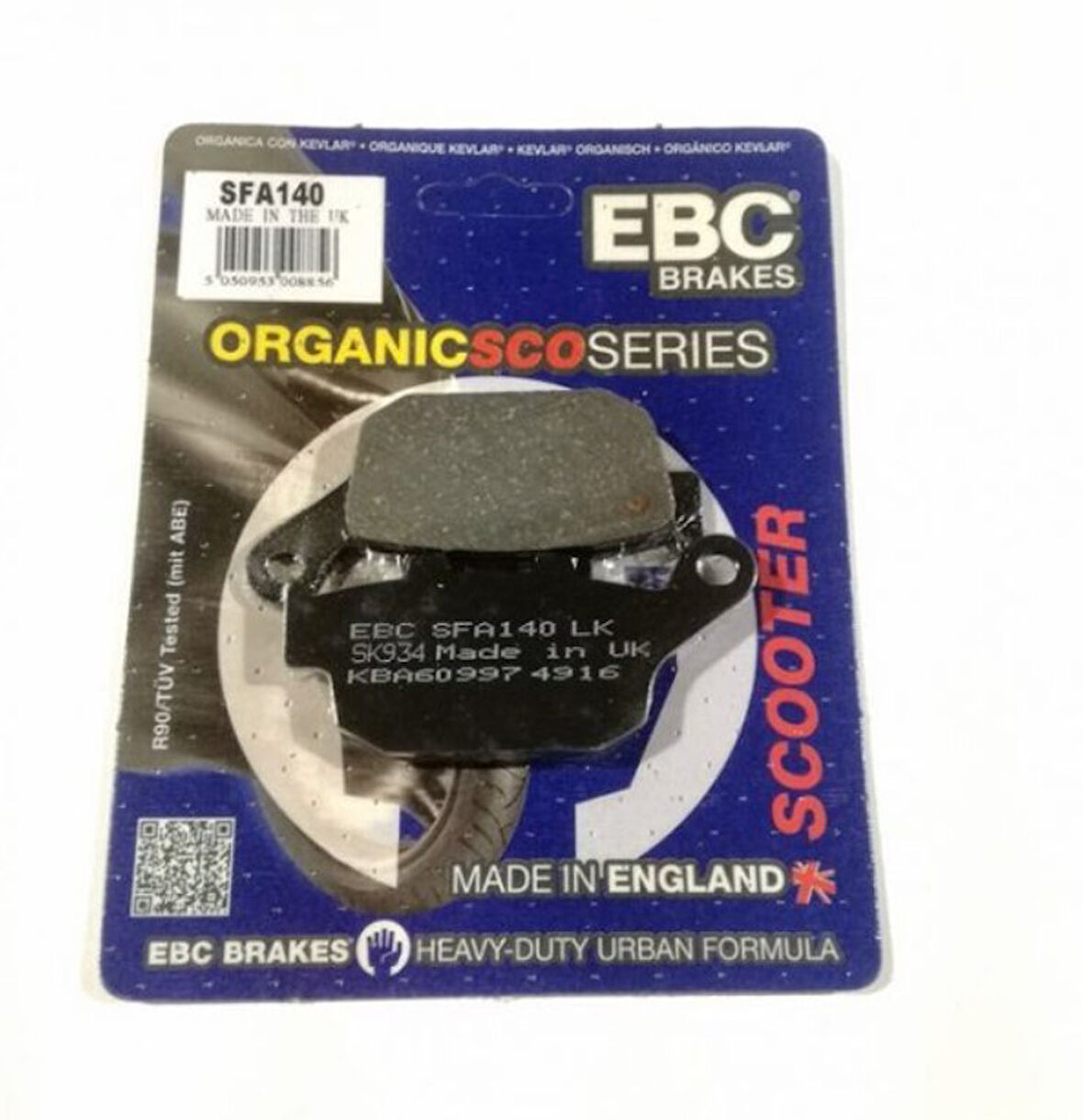 Honda Cbr 250 EBC Organik Arka Fren Balata 