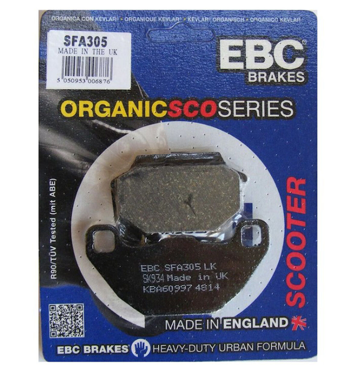 Kymco Super 8 125 EBC Organik Ön Fren Balata 