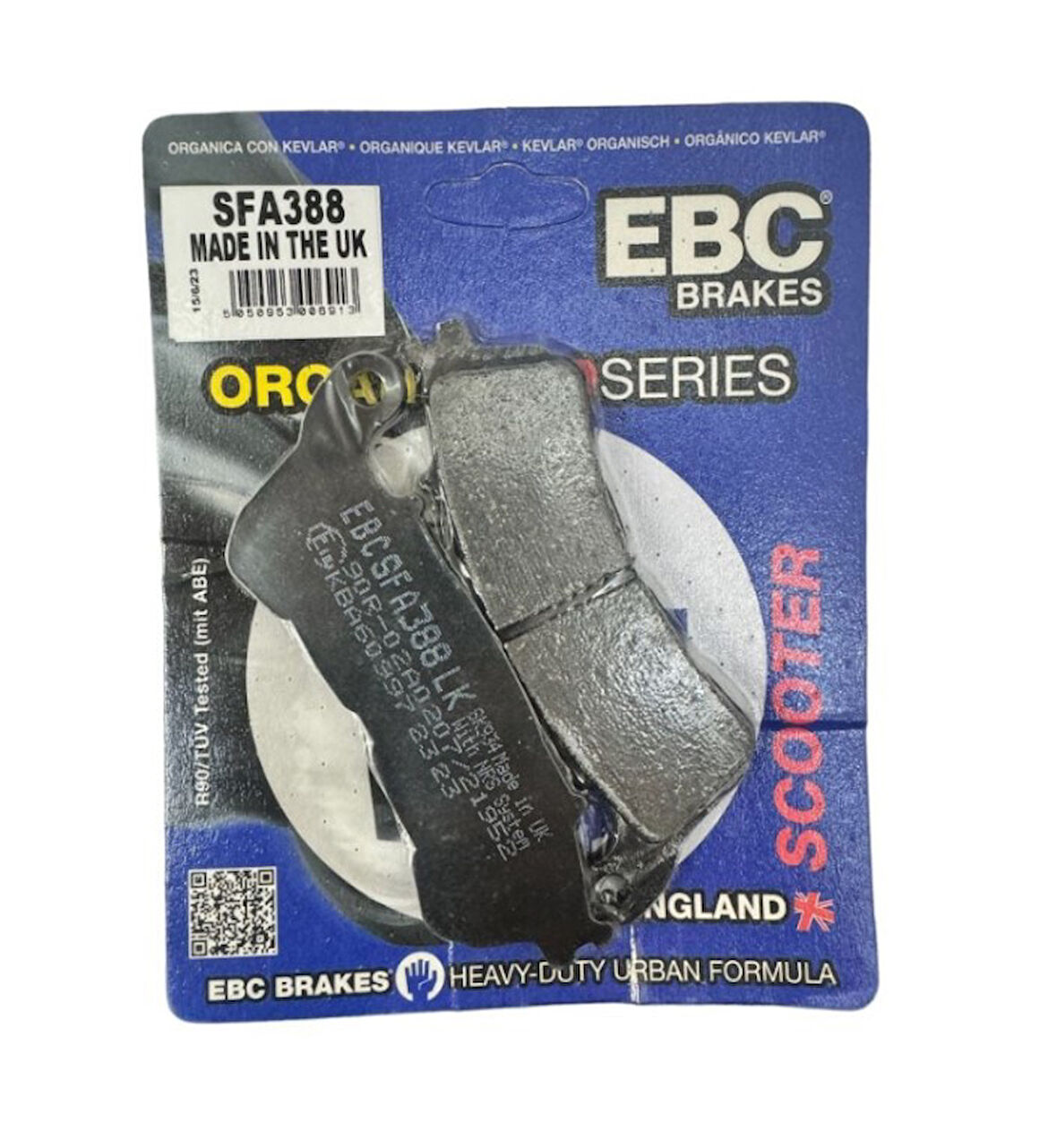 Honda Forza 300 EBC Organik Ön Fren Balata 