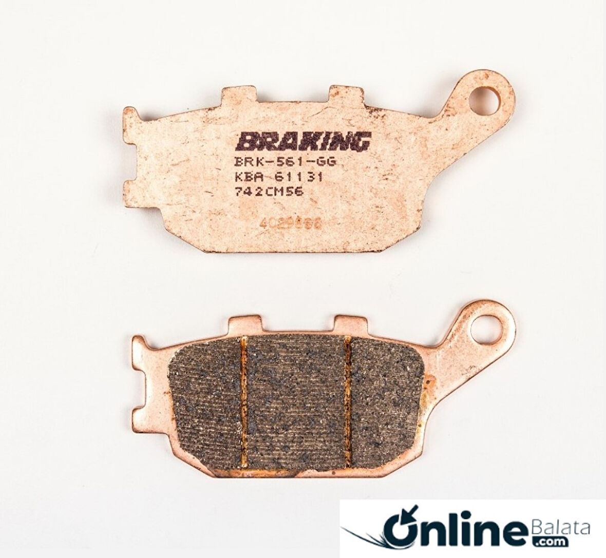 Yamaha Mt-07 Braking Sinterli Arka Fren Balata  OB74256