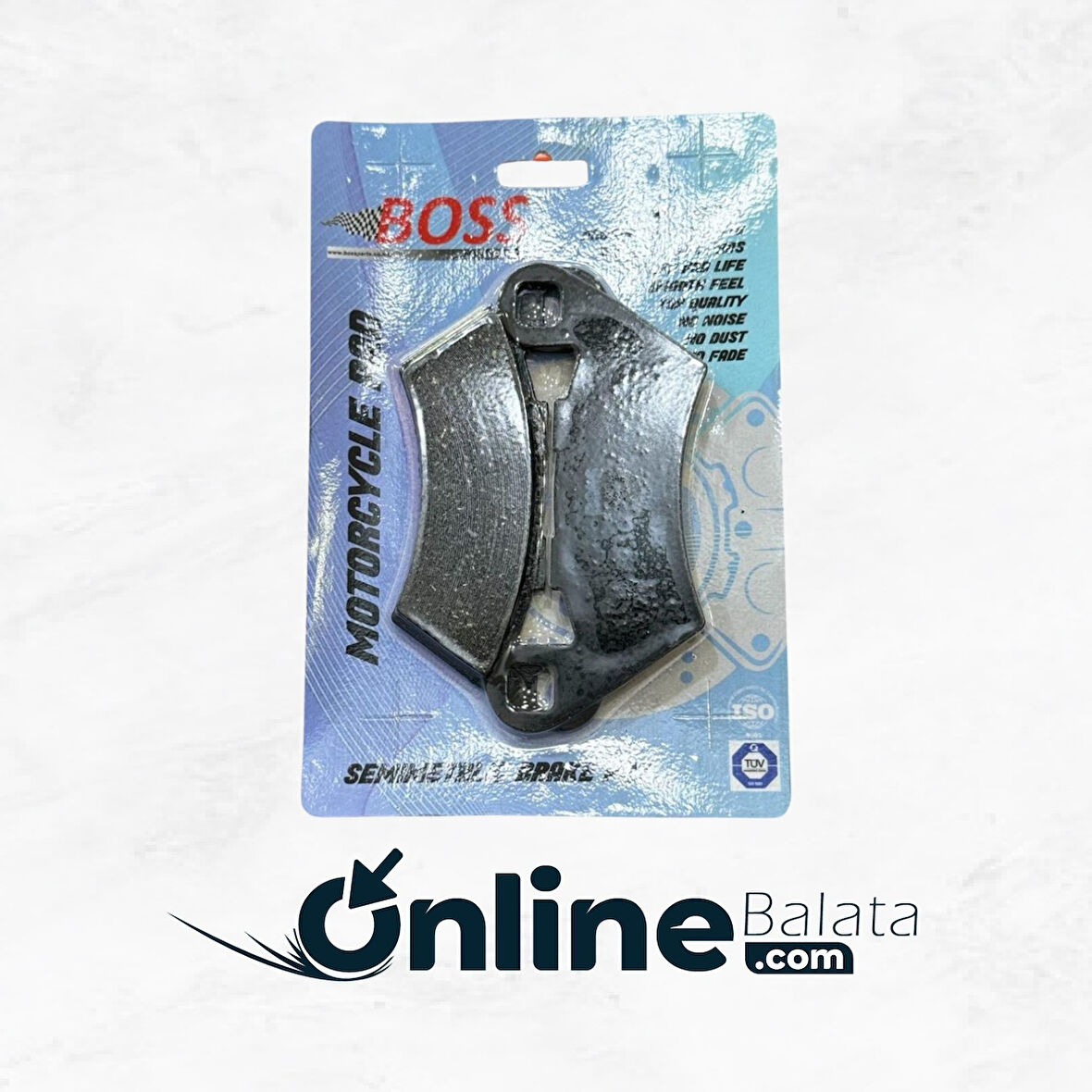 Mondial Ressivo 250 Arka Fren Balatası Boss Yerli Üretim Obbs170