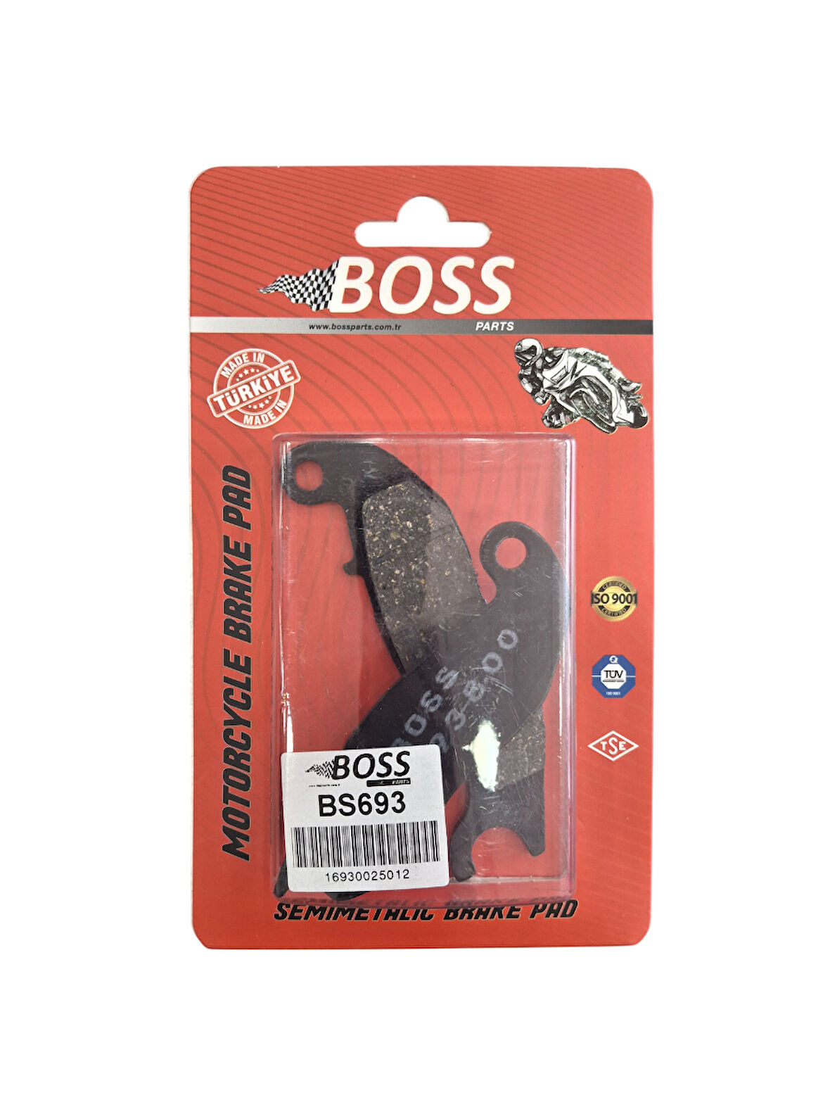 Rks Veloce 150 Ön Fren Balatası Boss Yerli Üretim Fren Balatası Boss Yerli Üretim OBBS172