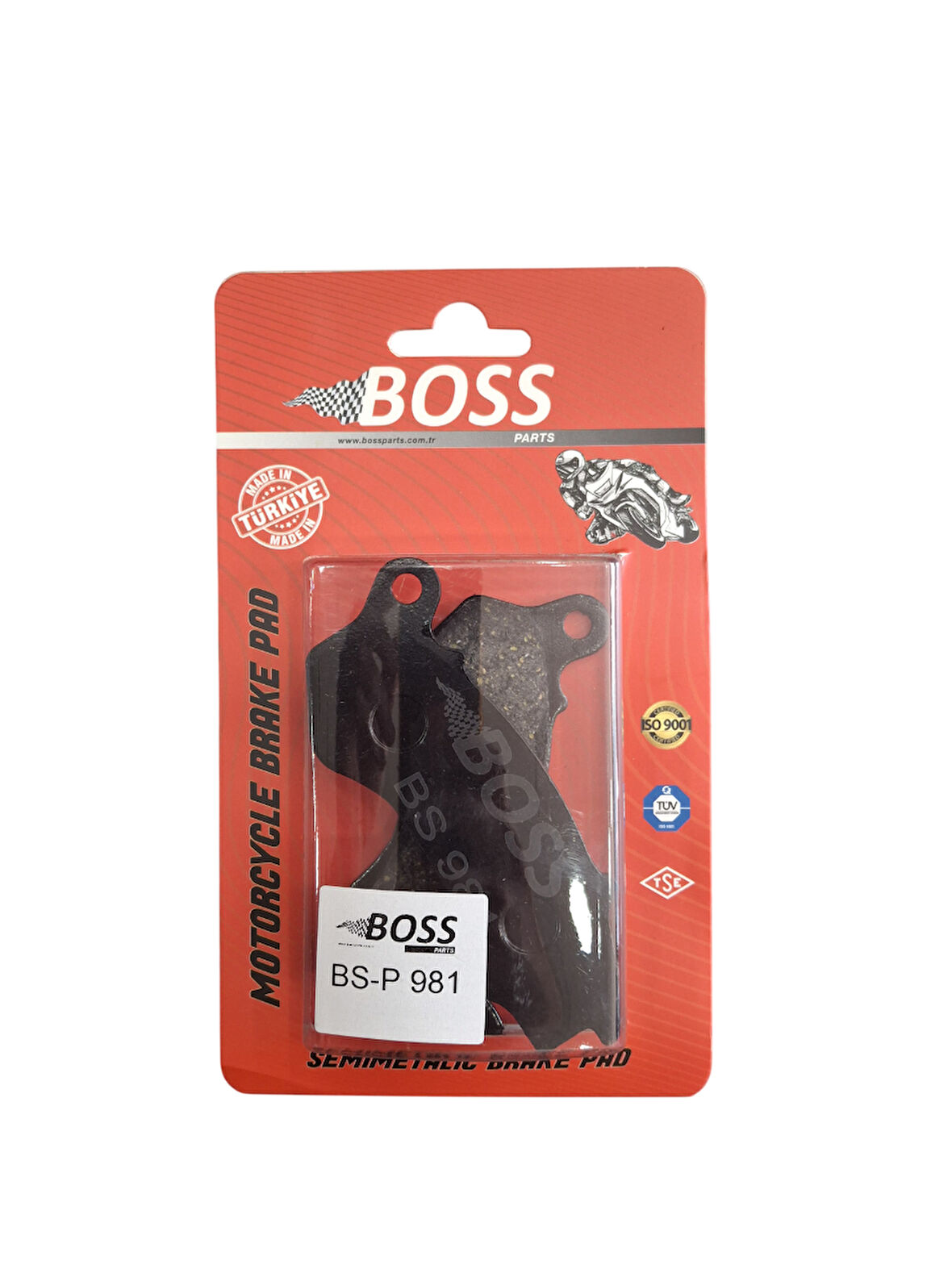 RKS Newlight 125 Ön Fren Balatası Boss Yerli Üretim OBBS203