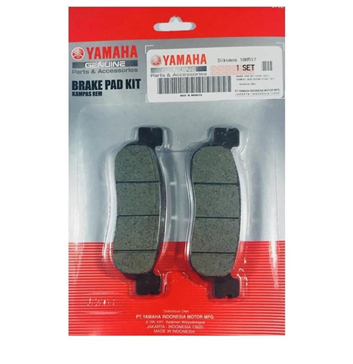 Yamaha 1C0-25806-00 Fren Balatası OBOR35