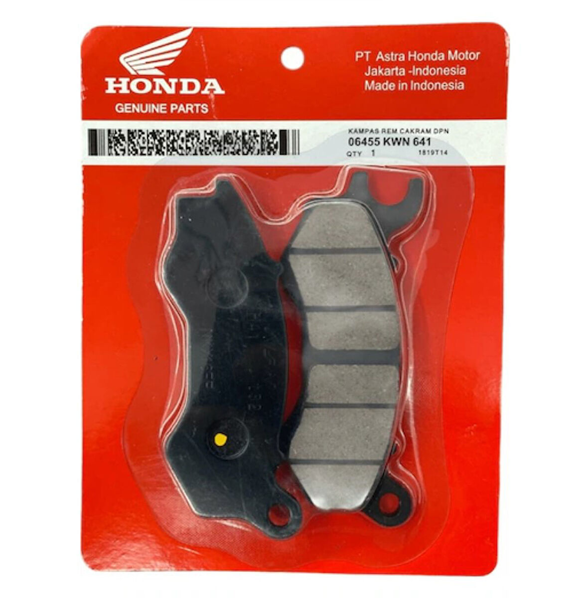 Honda Pcx 150 Ön    Fren Balatası OBOR40