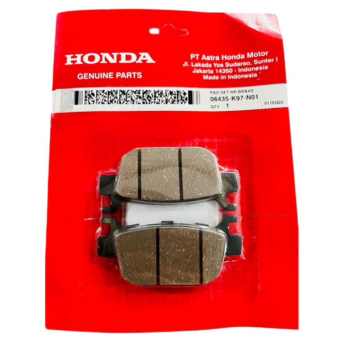 Honda 06435-K97-N01 Fren Balatası OBOR80