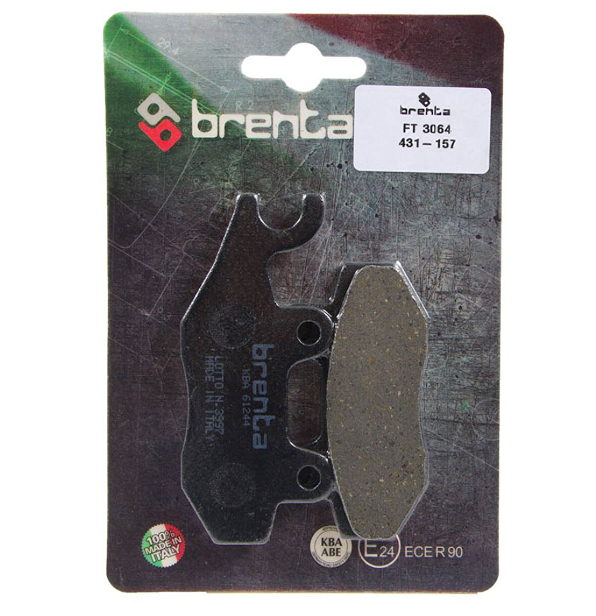 Honda Cbf 250 Brenta Ön Fren Balata OB