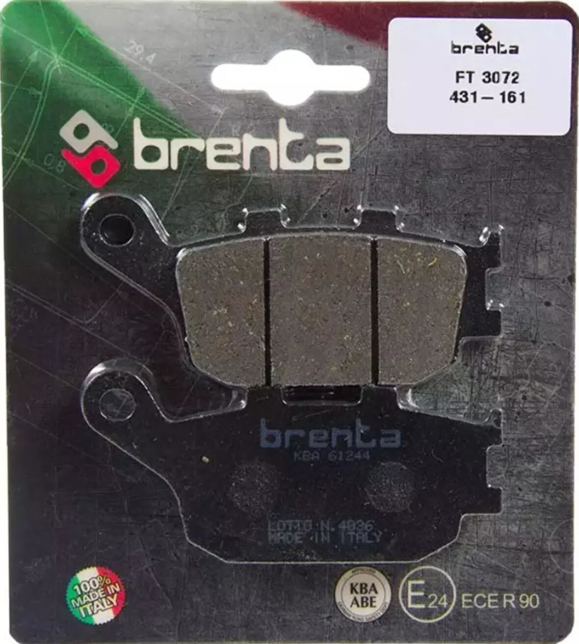 Honda Crf 1000 L Africa Twin Brenta Arka Fren Balata OB