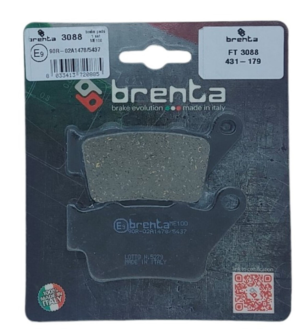 Bmw F 800 Gs Adventure Abs Brenta Arka Fren Balata OB